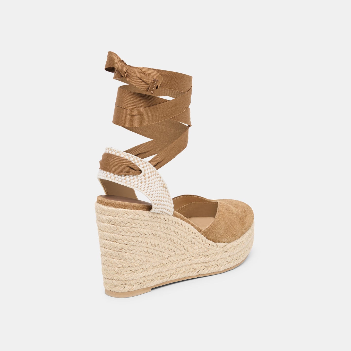 Dolce Vita Noura Lt Brown Suede Wedges