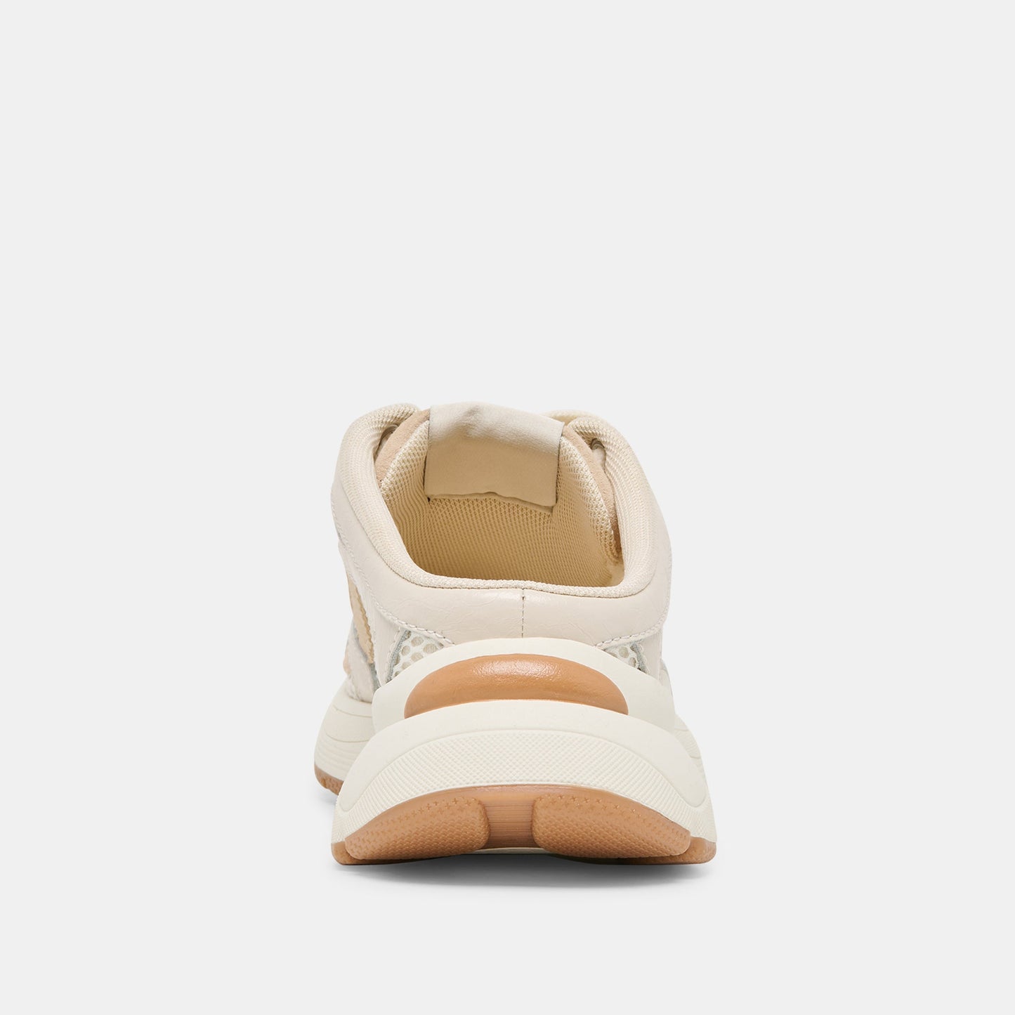 Dolce Vita SWAYZY Ivory Multi Suede Platform Slip-on Sneakers