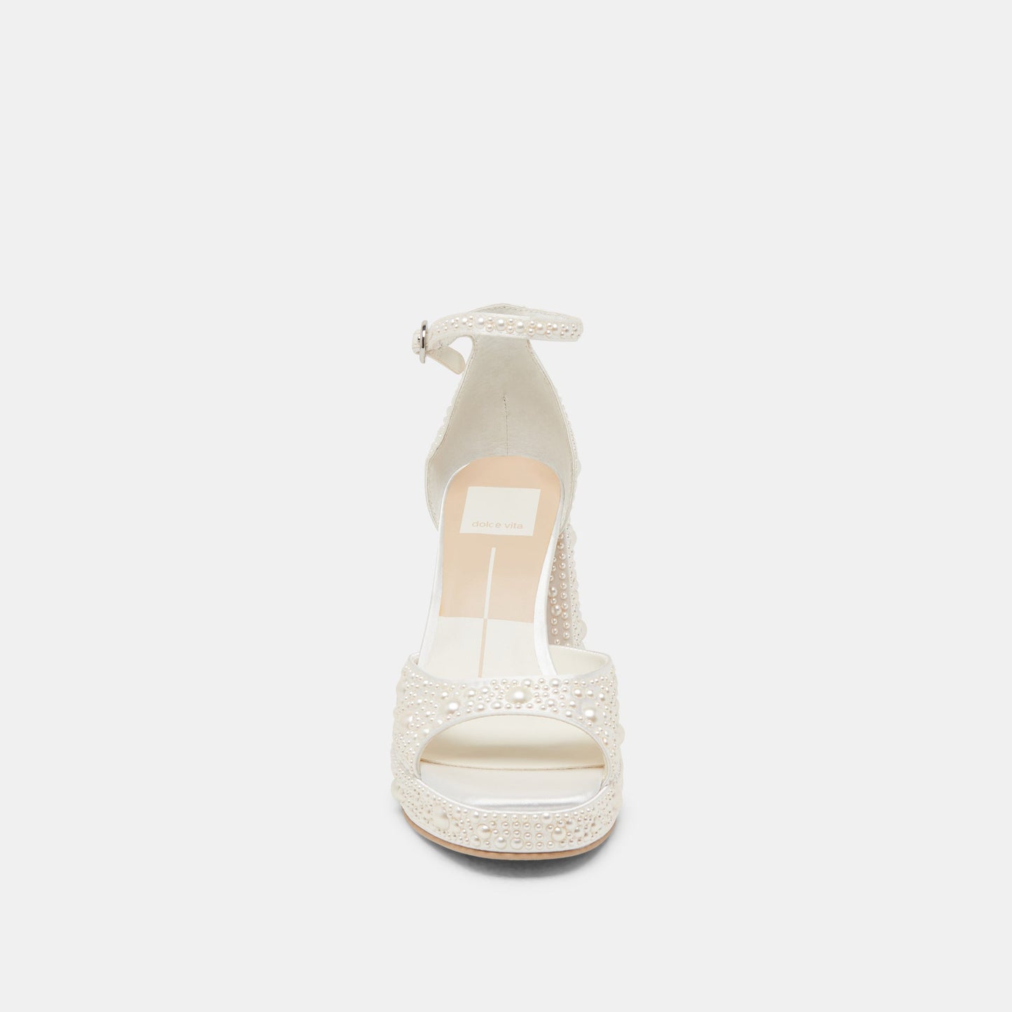 Dolce Vita PANDRO PEARL HEELS TRUE WHITE SATIN
 – Dolce Vita