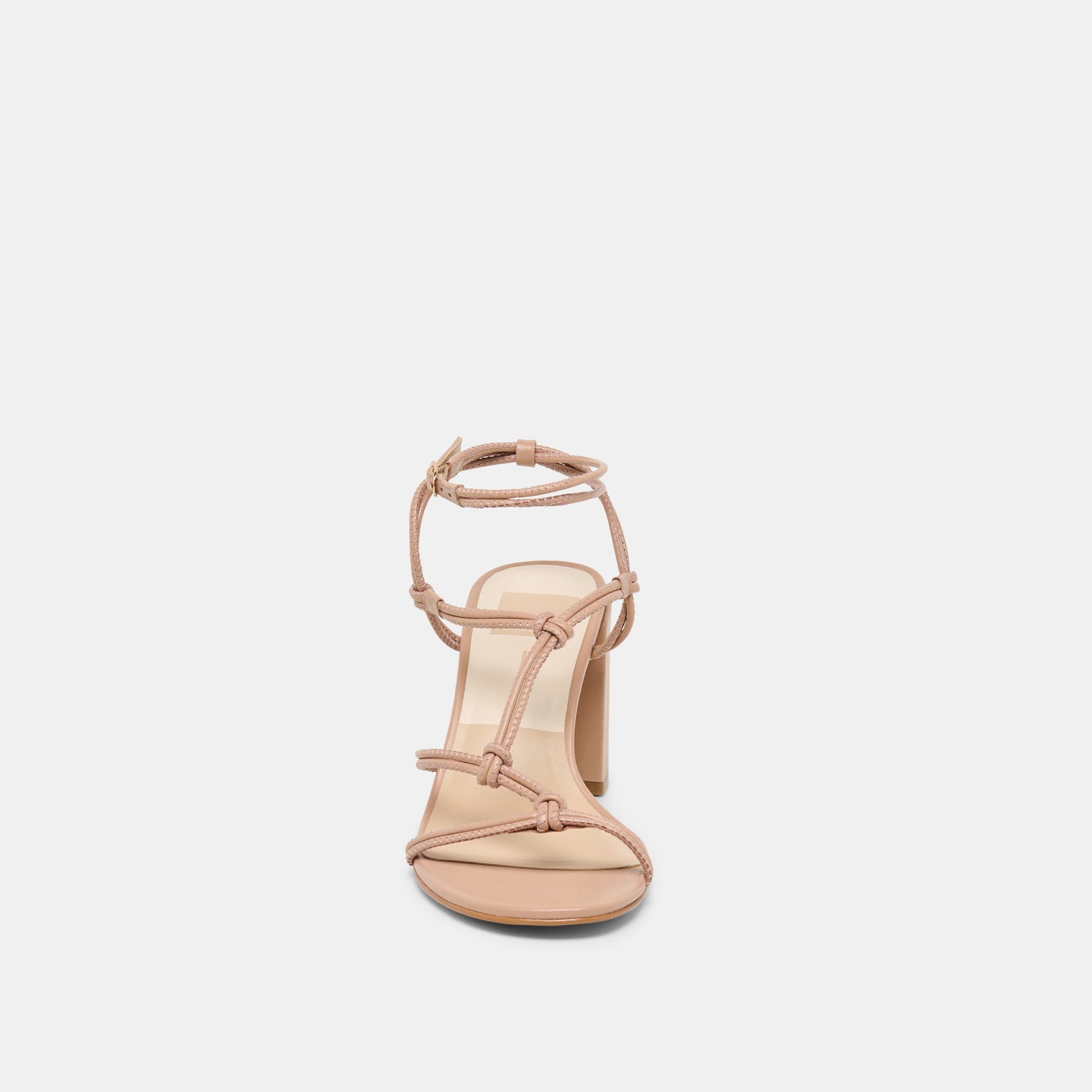 Dolce Vita Fizzy Lt Tan Leather Heels