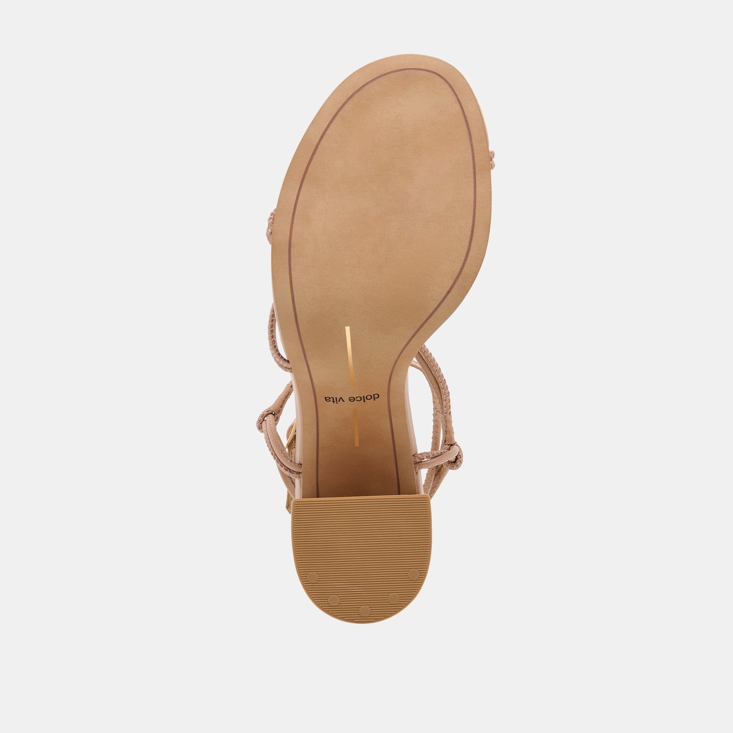 Dolce Vita Fizzy Lt Tan Leather Heels