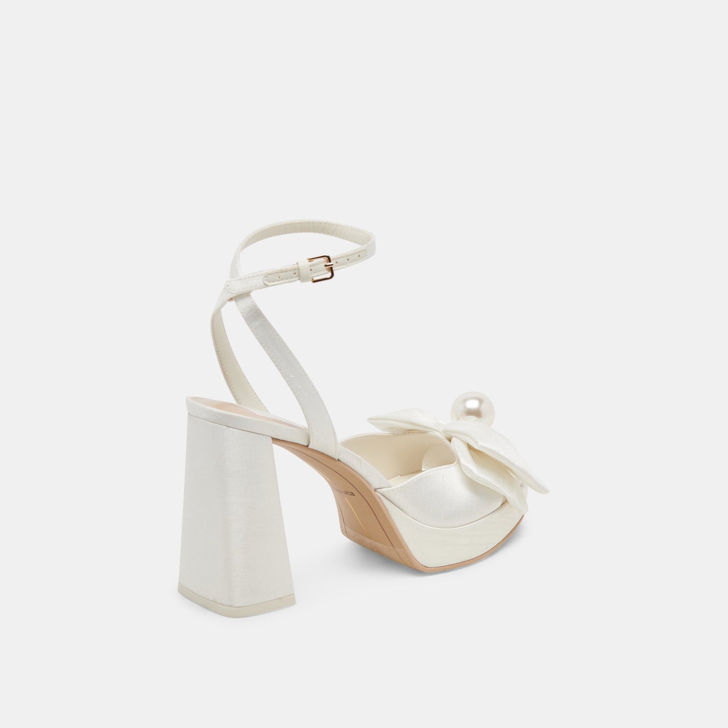 Dolce Vita PATTON HEELS IVORY SATIN
 – Dolce Vita