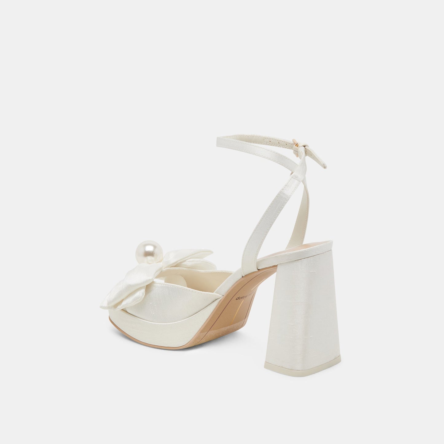 Dolce Vita PATTON HEELS IVORY SATIN
 – Dolce Vita