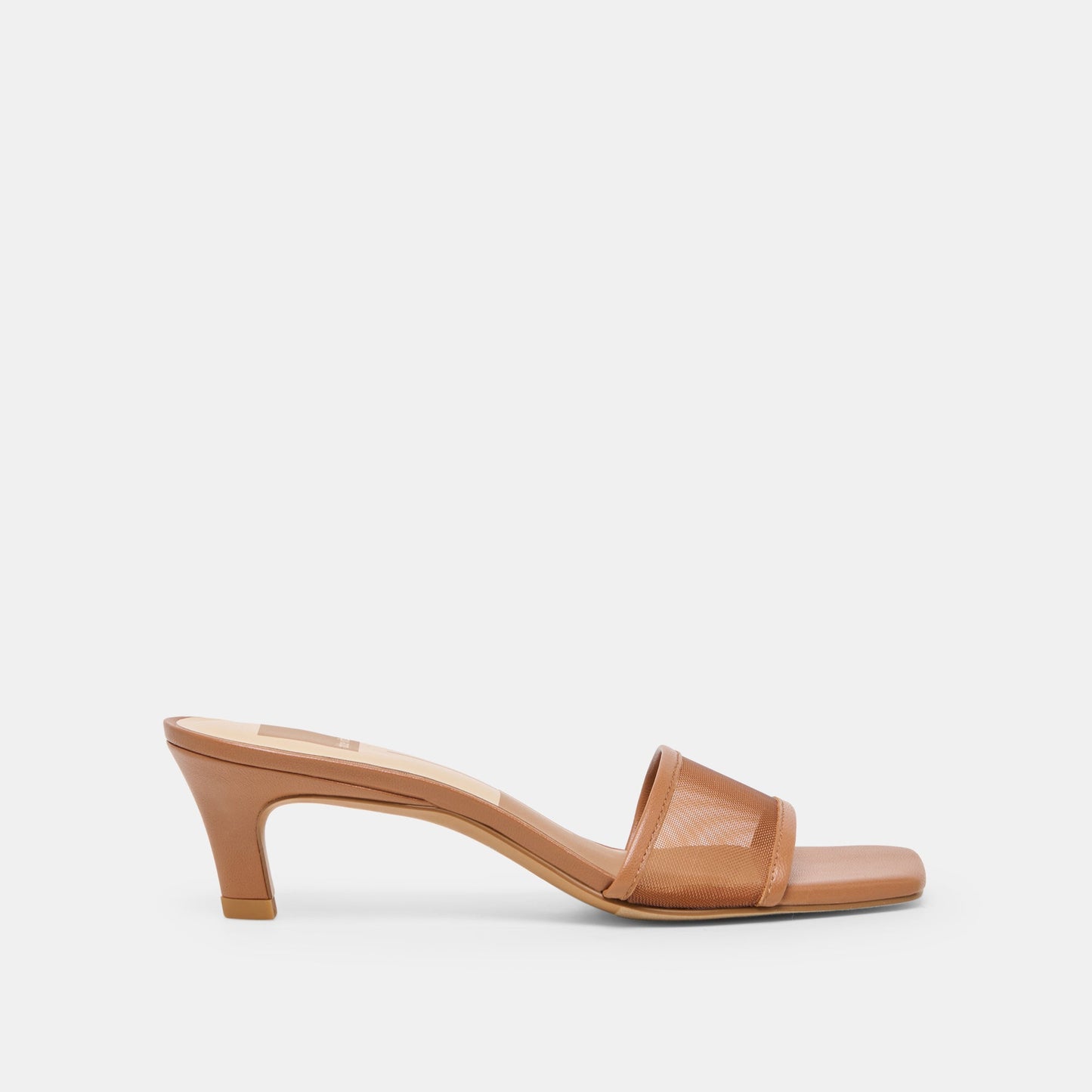 Dolce Vita Rexa Mesh Caramel Mesh Heels
