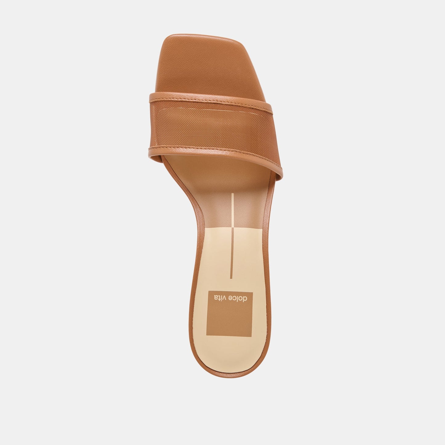 Dolce Vita Rexa Mesh Caramel Mesh Heels