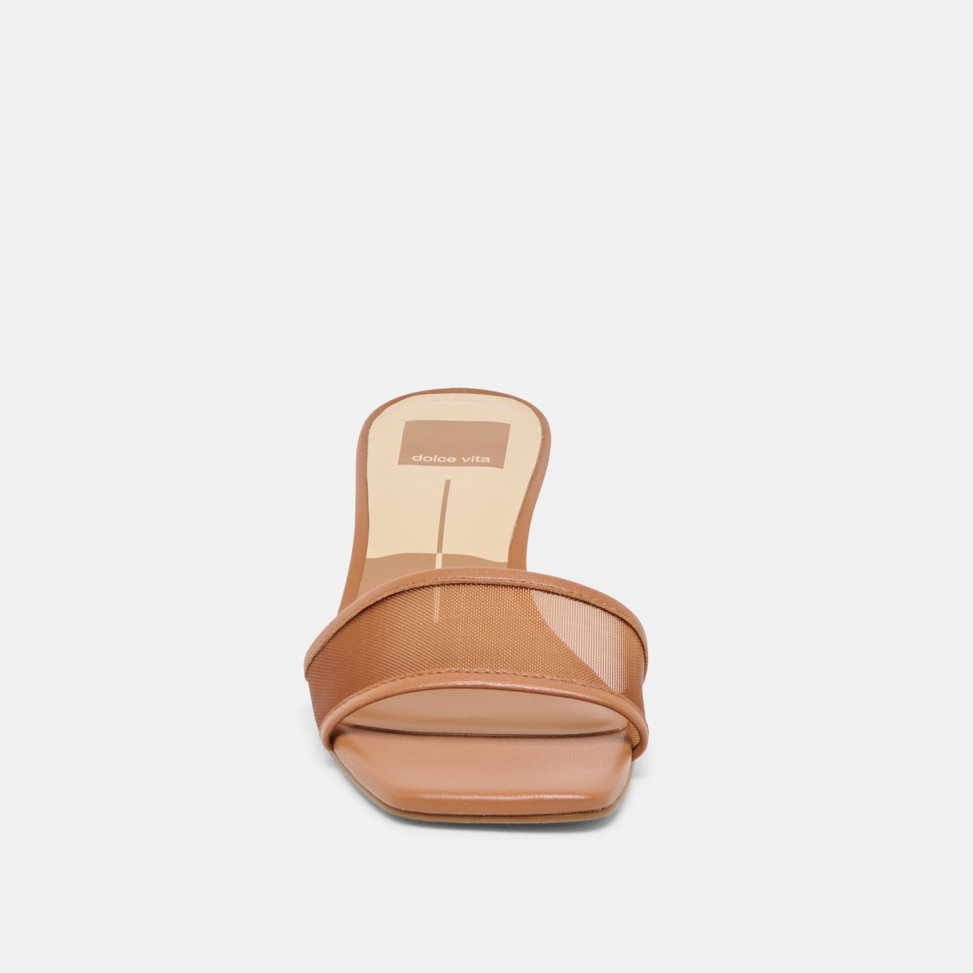 Dolce Vita Rexa Mesh Caramel Mesh Heels