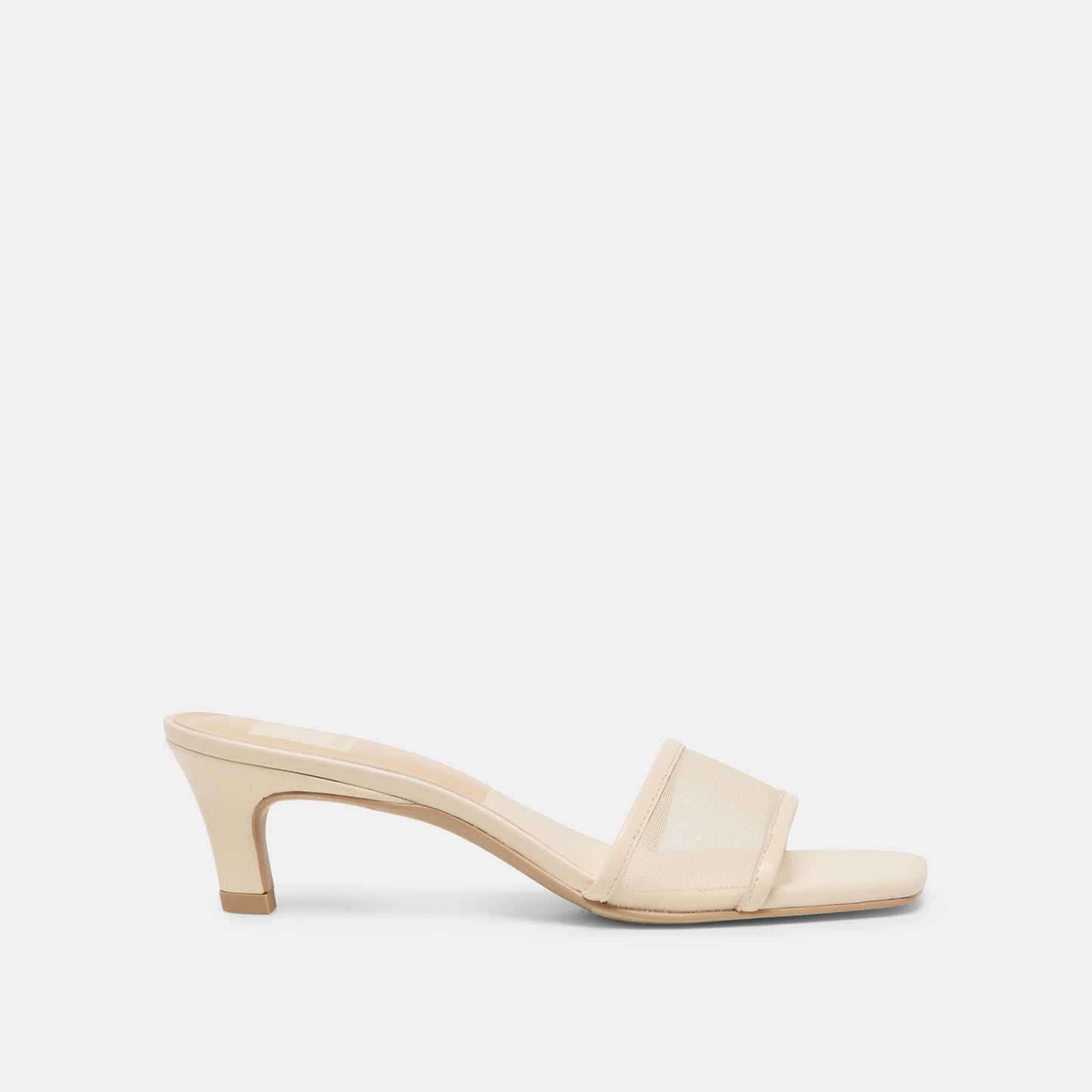 Dolce Vita Rexa Mesh Creme Mesh Heels