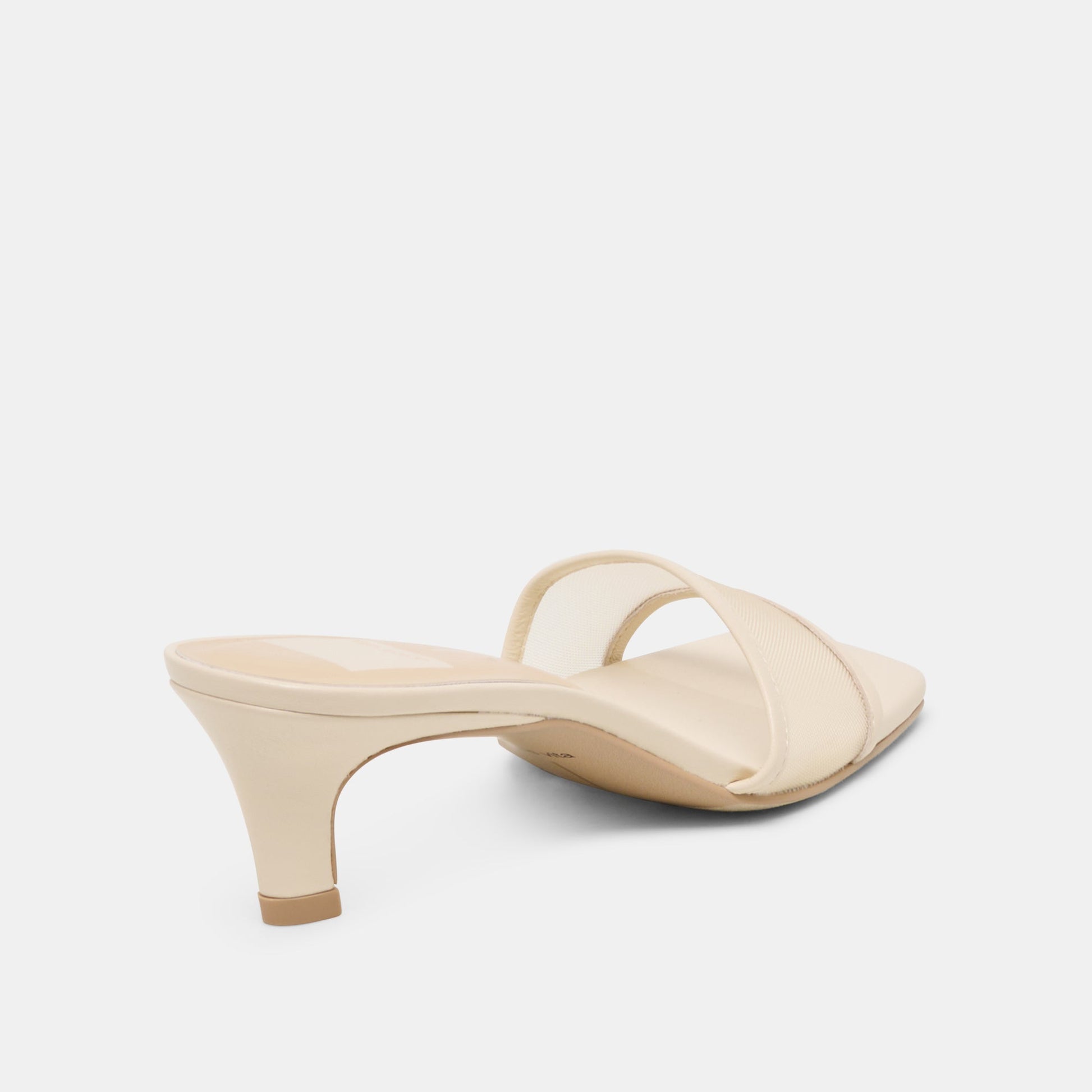 Dolce Vita Rexa Mesh Creme Mesh Heels