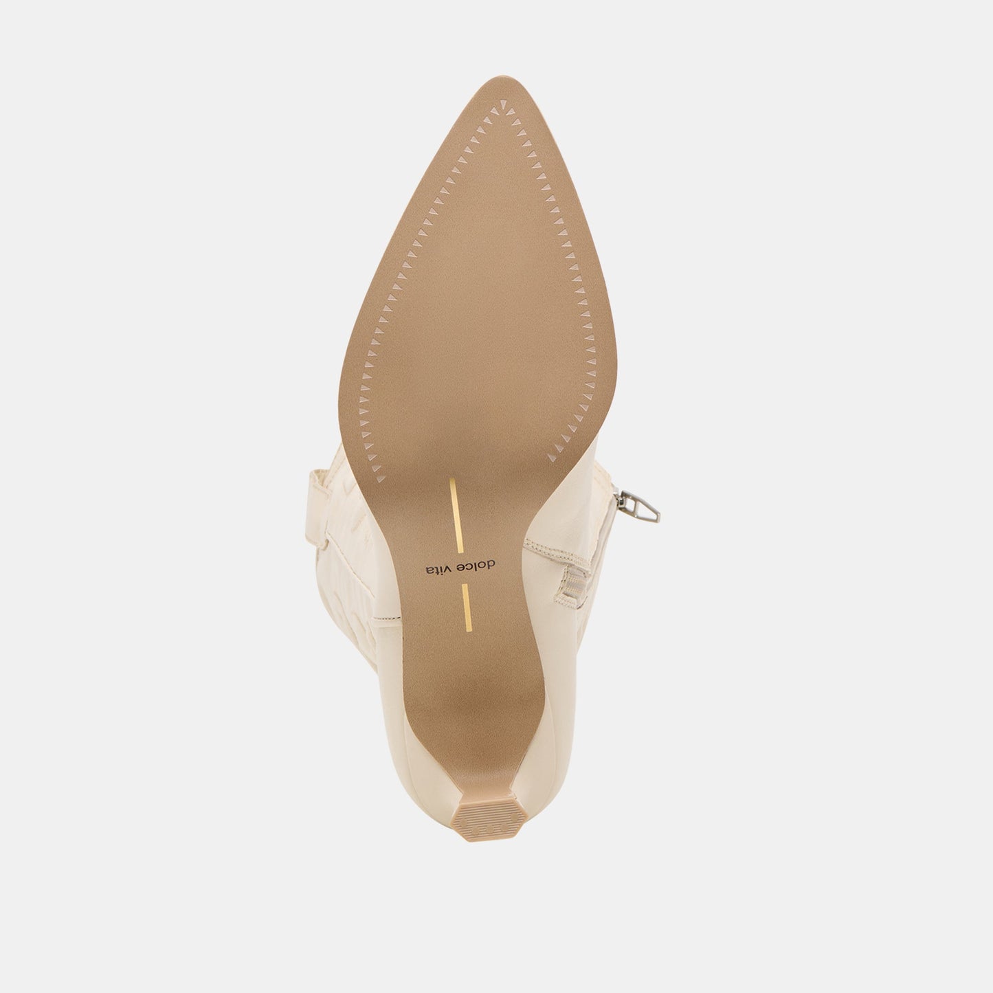 Dolce Vita Alisa Creme Leather Boots