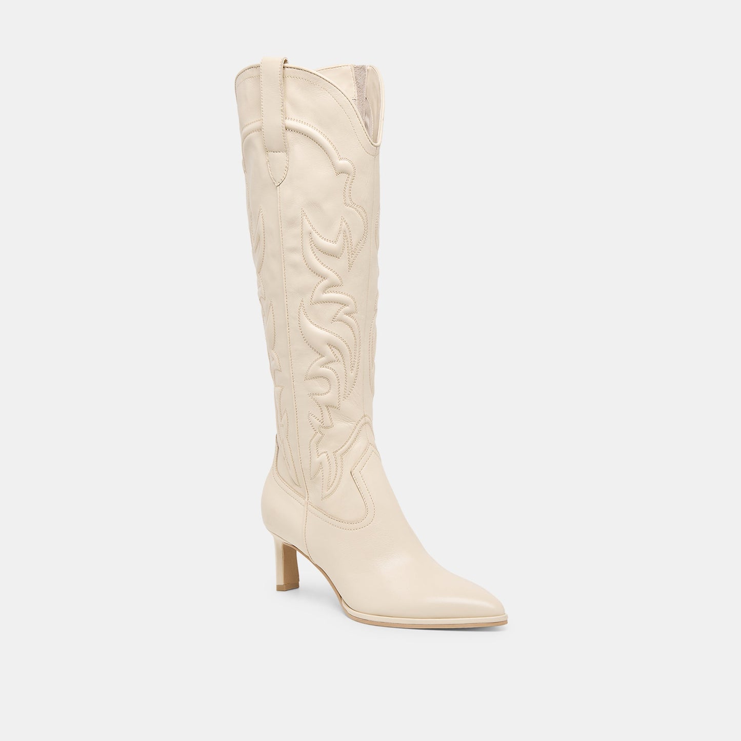 Dolce Vita Alisa Creme Leather Boots