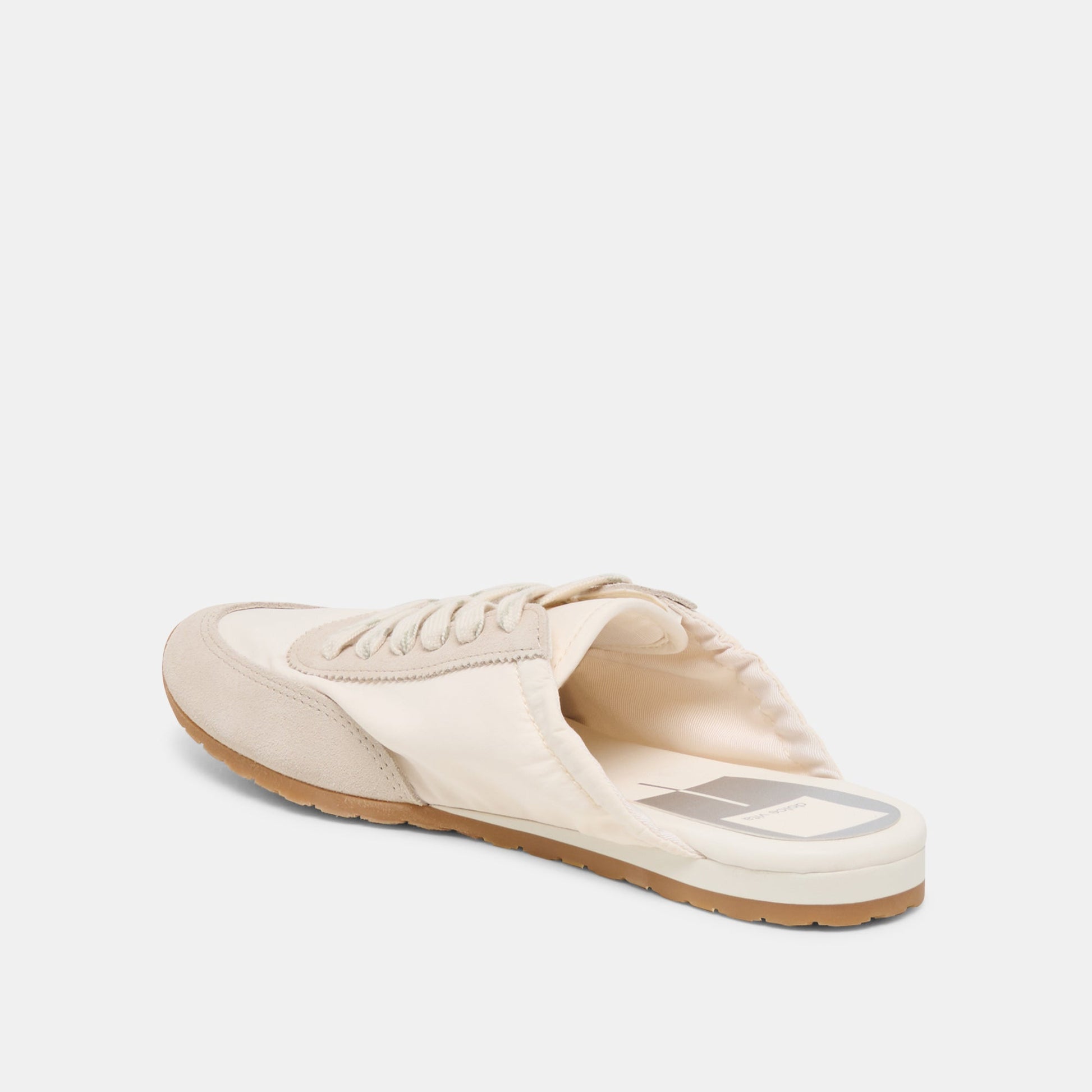 Dolce Vita Daris White Nylon Sneakers