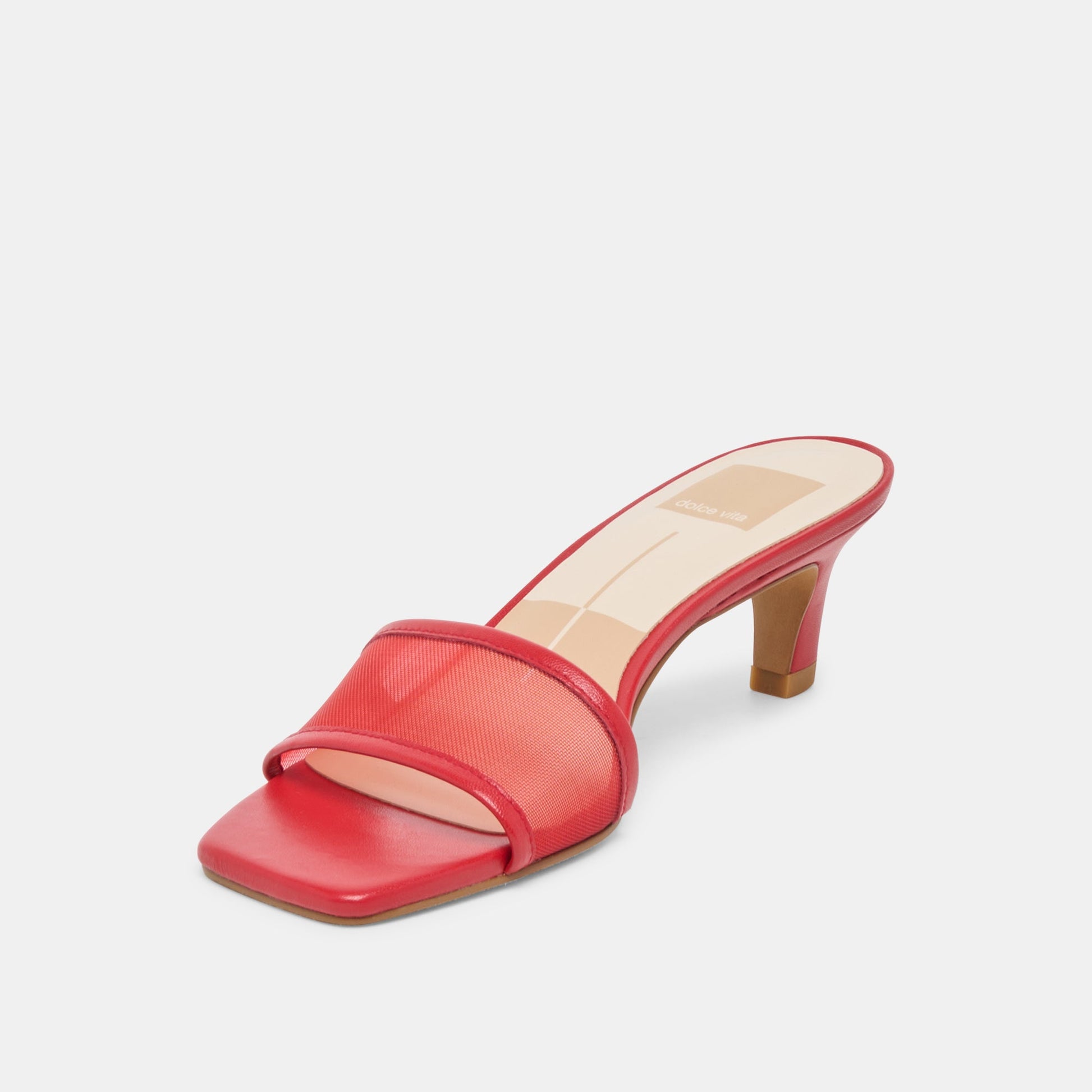 Dolce Vita Rexa Mesh Cherry Mesh Heels