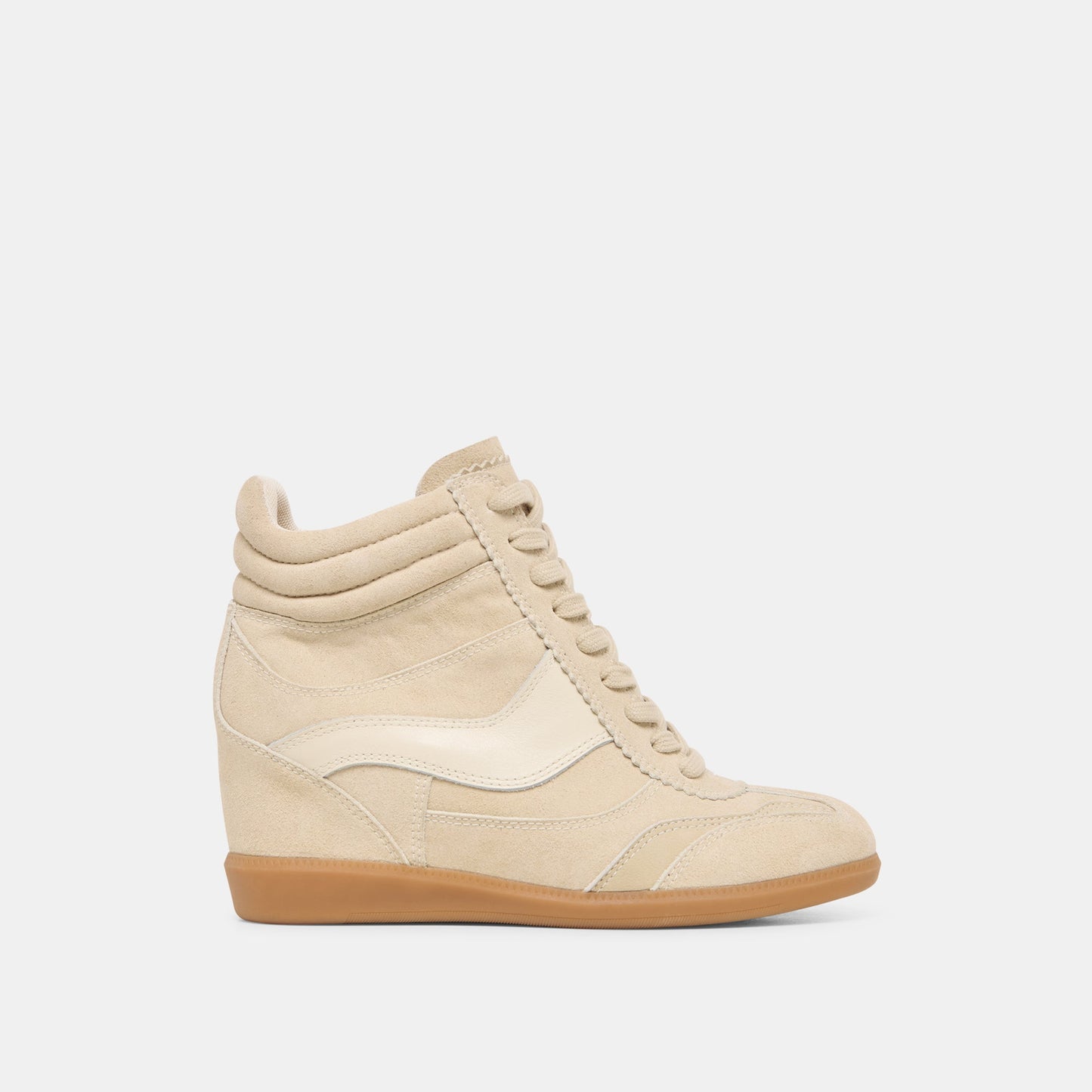 Dolce Vita Issac Oatmeal Suede Sneakers