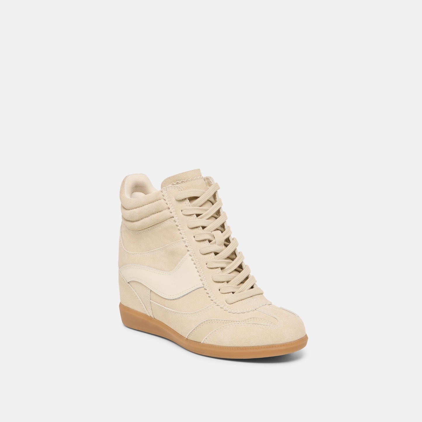 Dolce Vita Issac Oatmeal Suede Sneakers