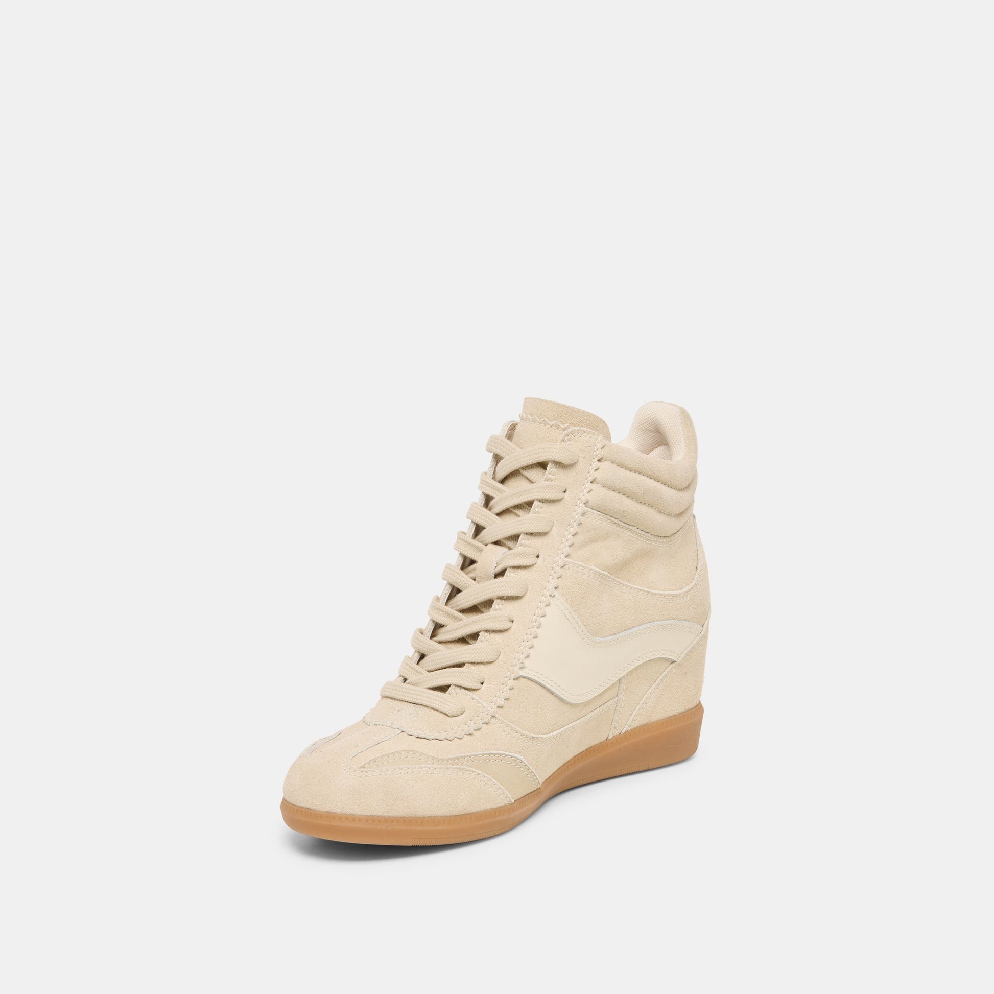 Dolce Vita Issac Oatmeal Suede Sneakers