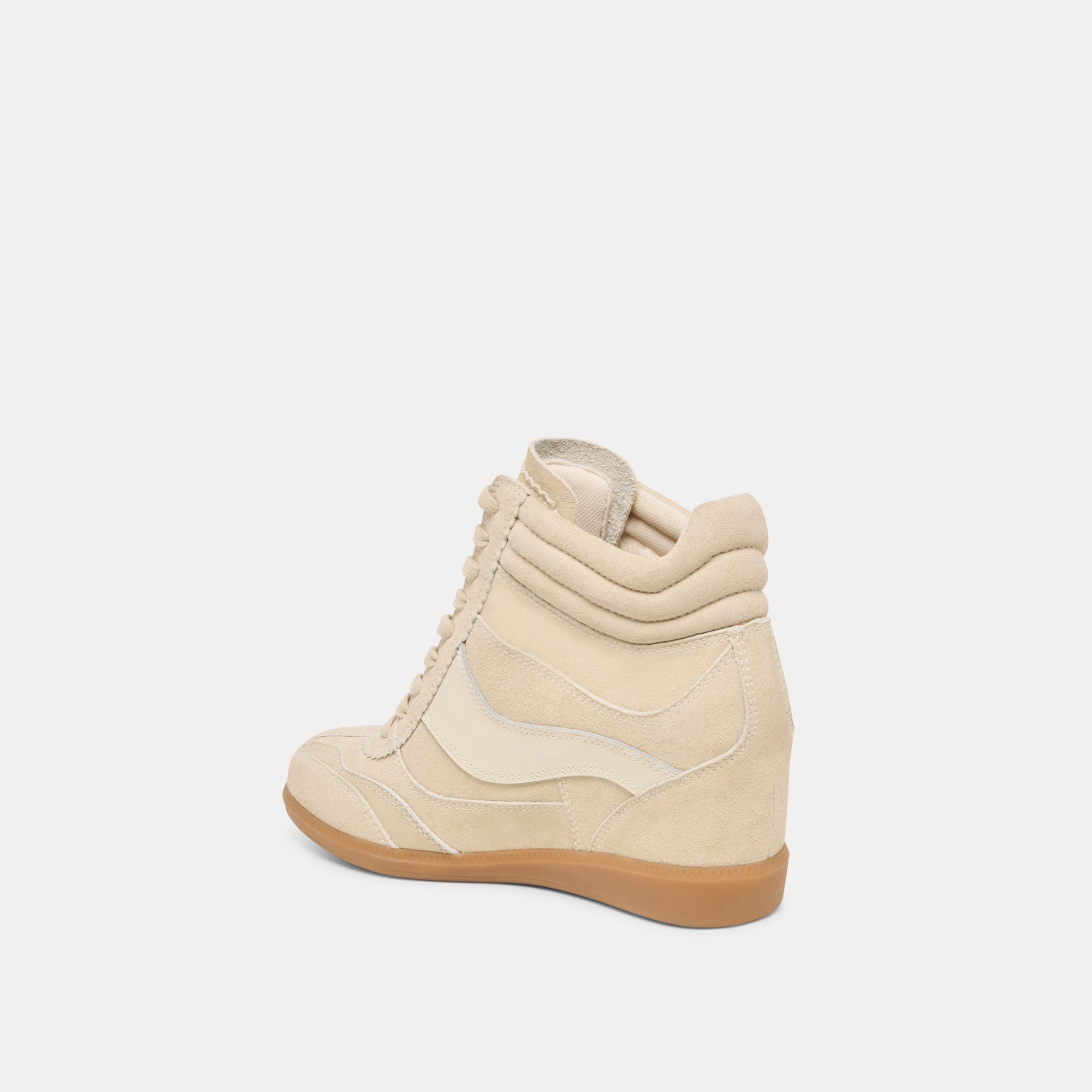 Dolce Vita Issac Oatmeal Suede Sneakers