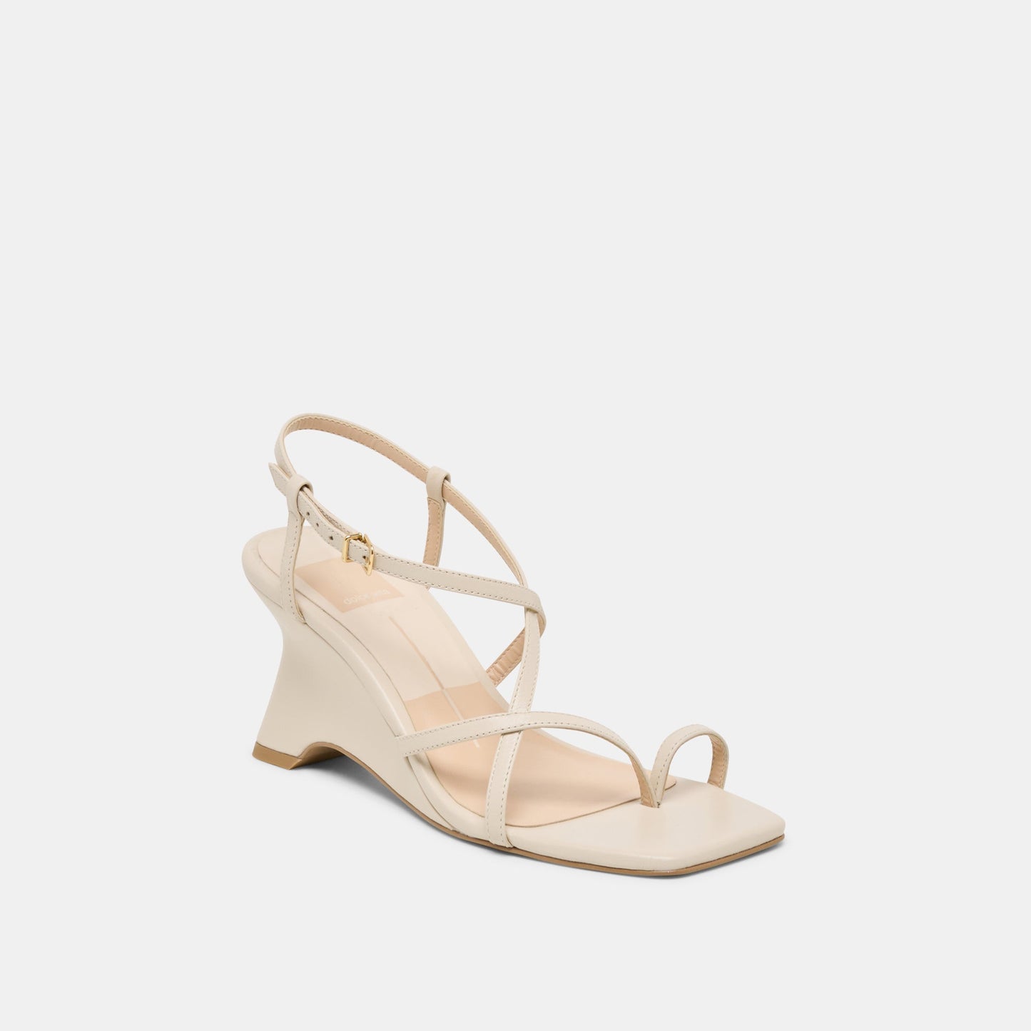 Dolce Vita Aylee Cream Leather Wedges