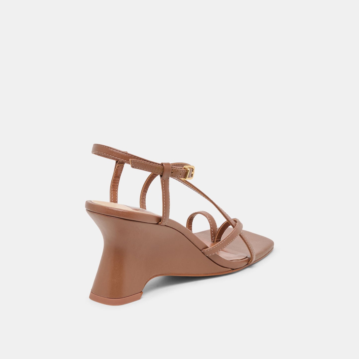 Dolce Vita Aylee Cognac Leather Wedges