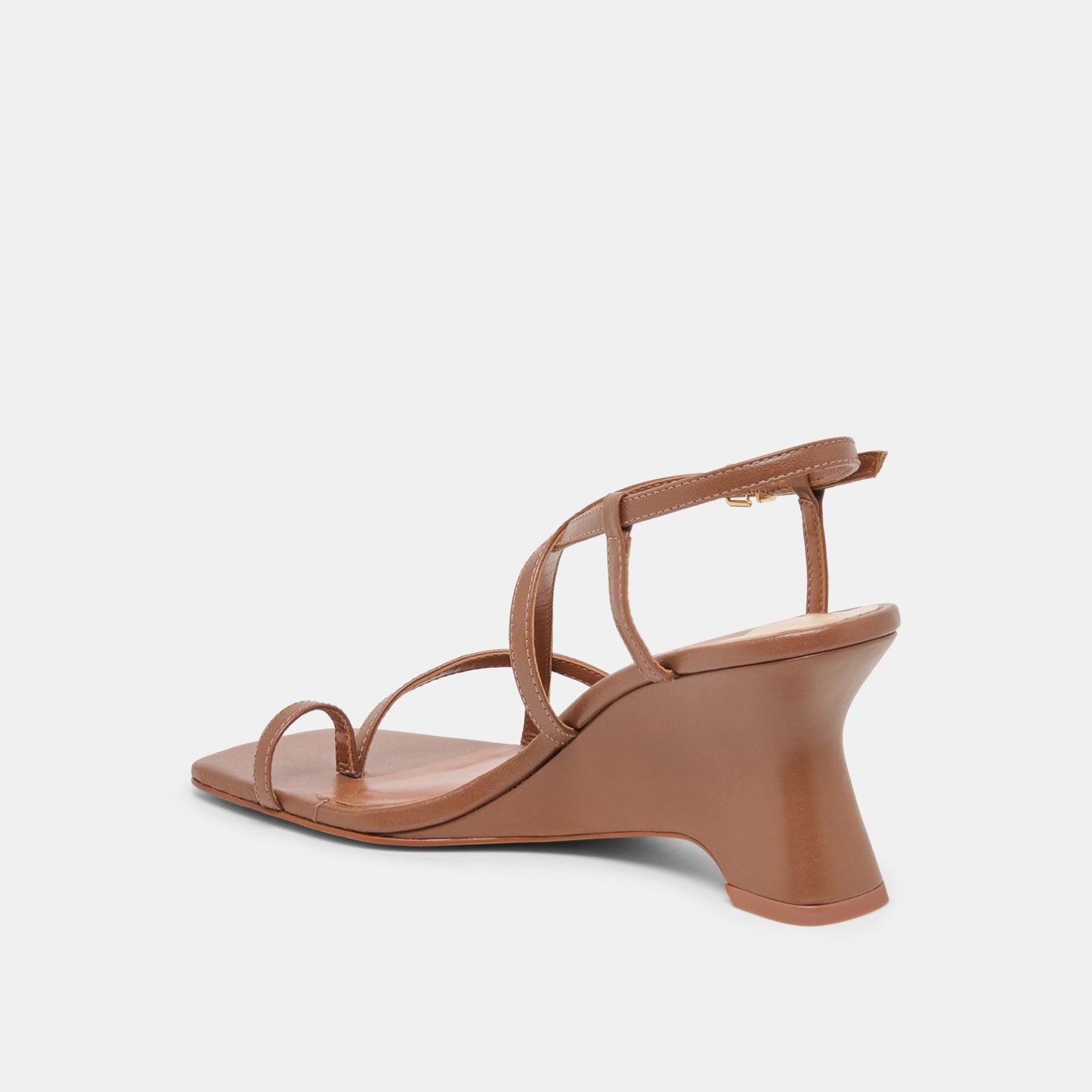 Dolce Vita Aylee Cognac Leather Wedges