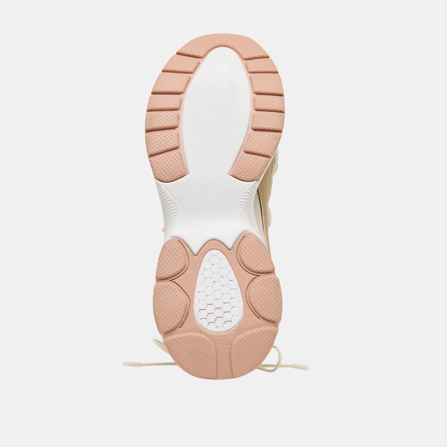 Dolce Vita Selmar Off White Leather Sneakers