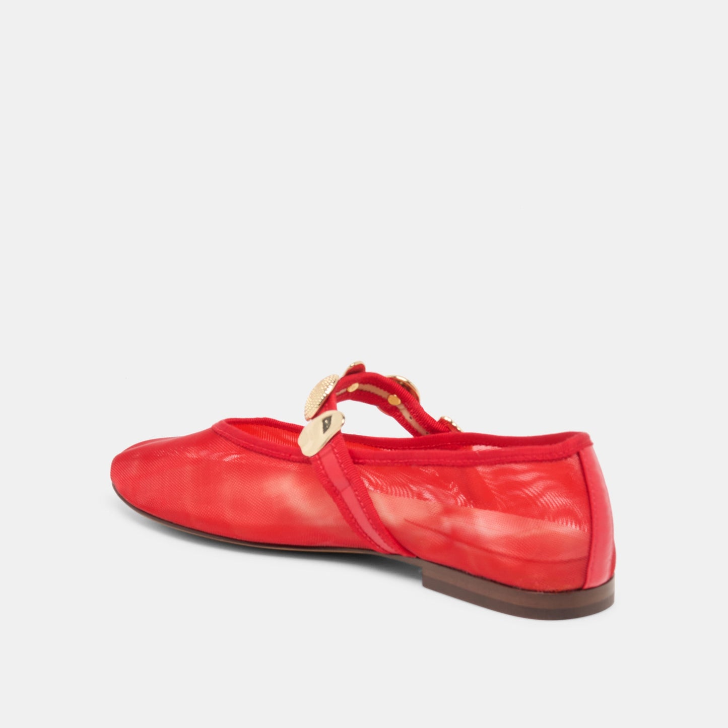 Dolce Vita Relan Mesh Chili Mesh Ballet Flats