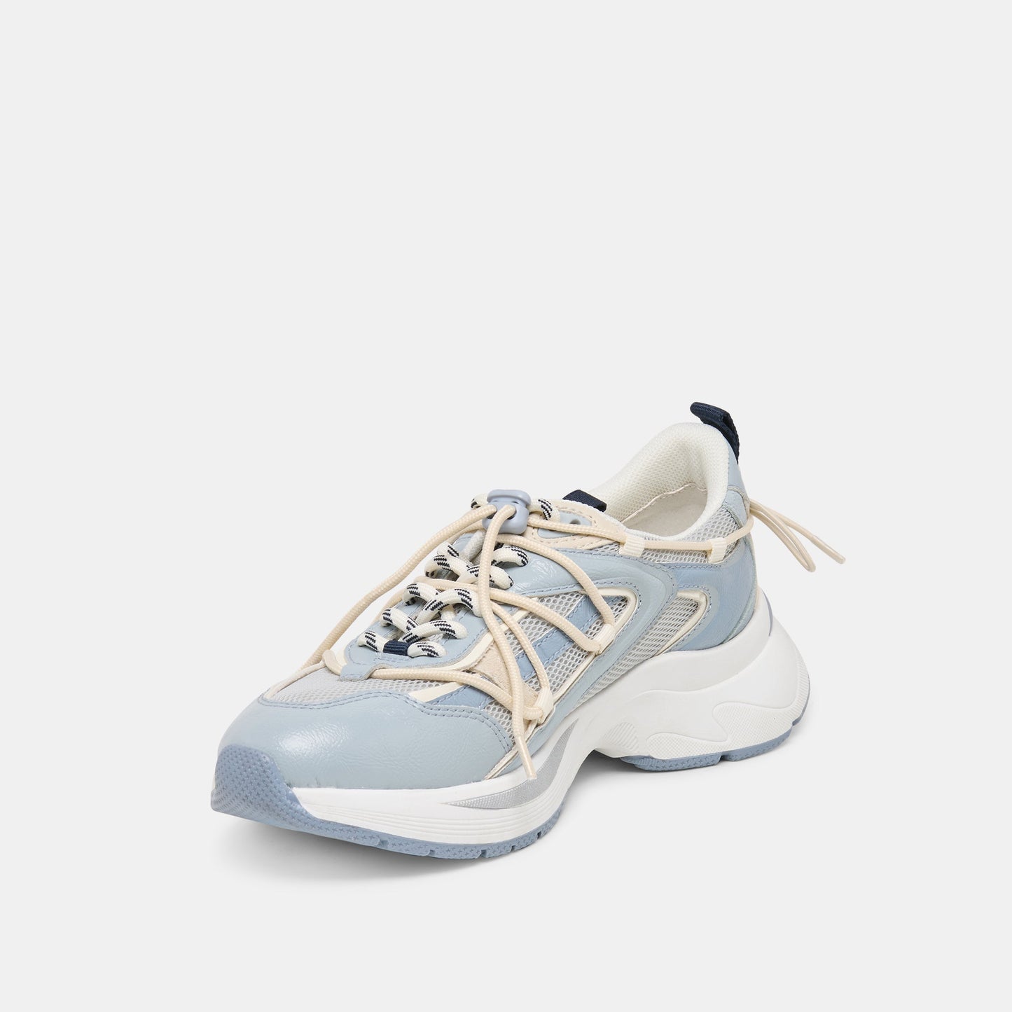 Dolce Vita Selmar Blue Multi Leather Sneakers
