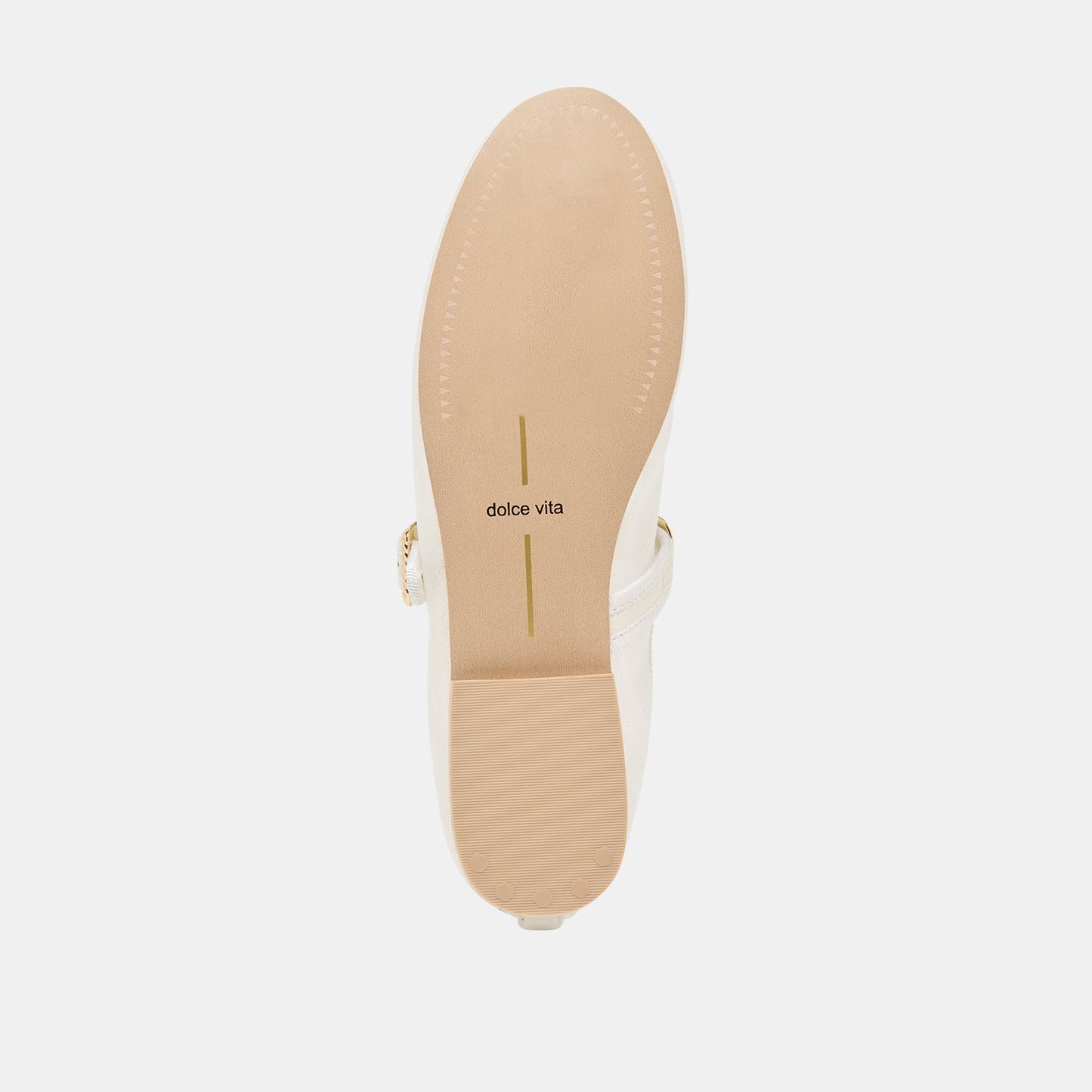 Dolce Vita Relan Mesh White Mesh Ballet Flats