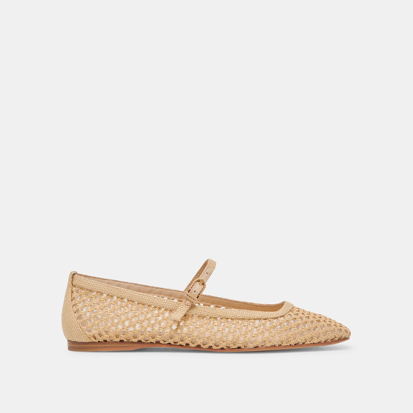 Dolce Vita REYES WIDE BALLET FLATS LT NATURAL WOVEN RAFFIA
 – Dolce Vita