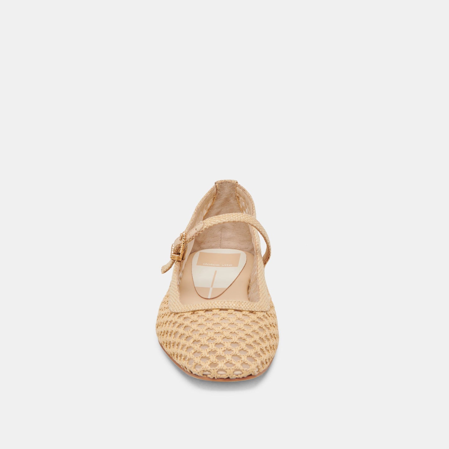 Dolce Vita REYES WIDE BALLET FLATS LT NATURAL WOVEN RAFFIA
 – Dolce Vita