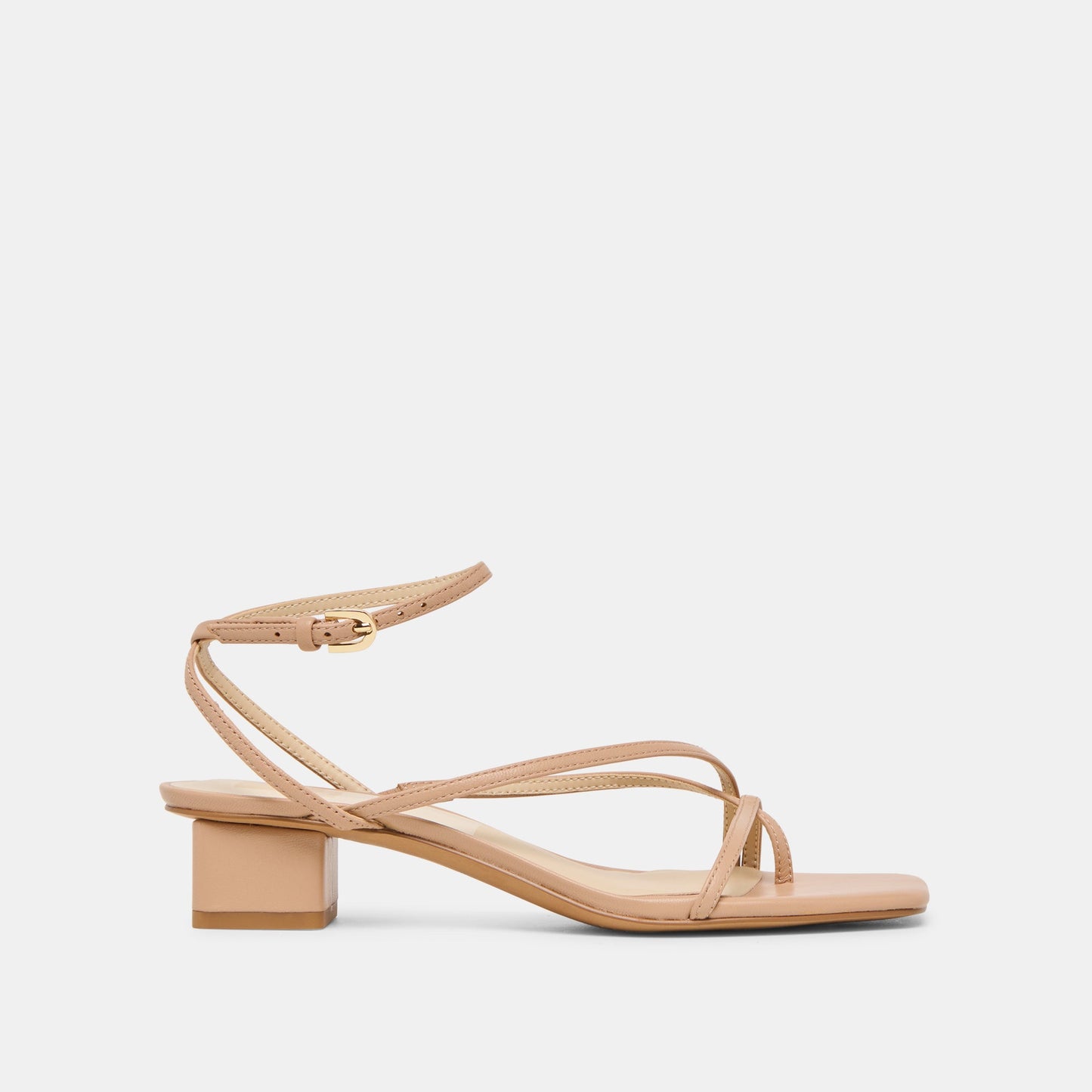 Dolce Vita Karlos Wide Lt Tan Leather Sandals