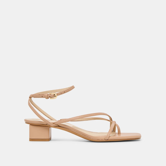 Dolce Vita Karlos Wide Lt Tan Leather Sandals