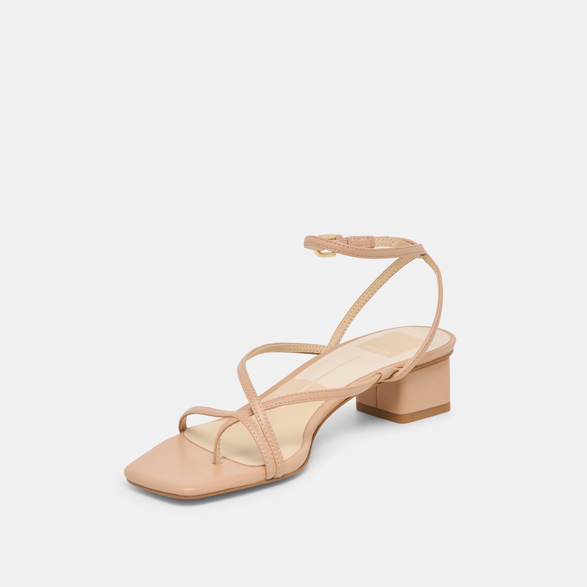 Dolce Vita Karlos Wide Lt Tan Leather Sandals