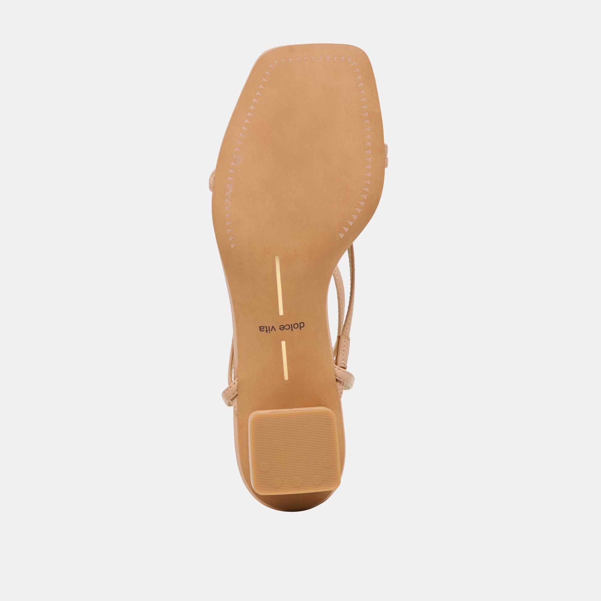 Dolce Vita Karlos Wide Lt Tan Leather Sandals