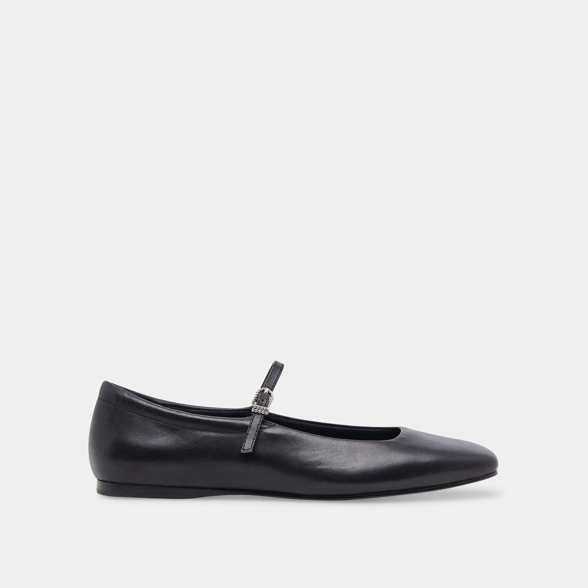 Dolce Vita Reyes Wide Ballet Flats Black Leather | Leather Ballet Flats
 – Dolce Vita