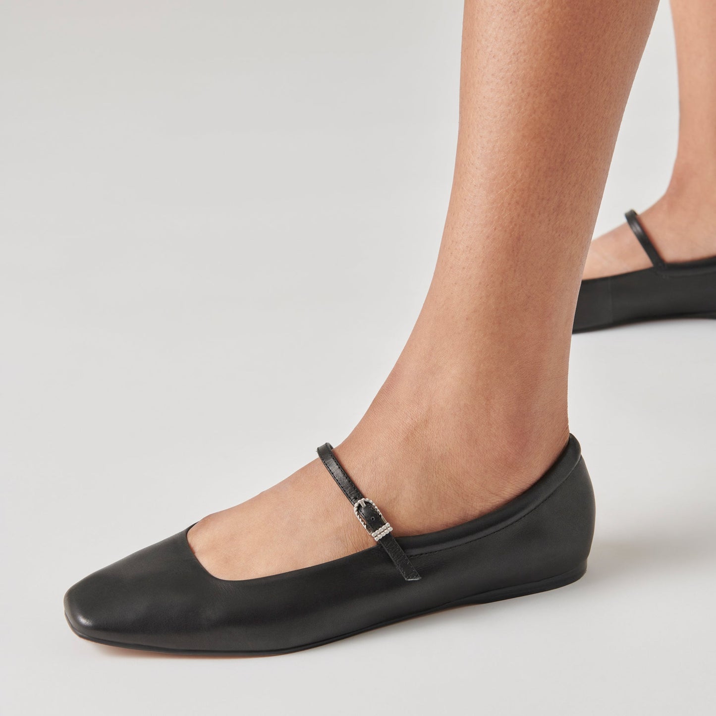 Dolce Vita Reyes Wide Ballet Flats Black Leather | Leather Ballet Flats
 – Dolce Vita