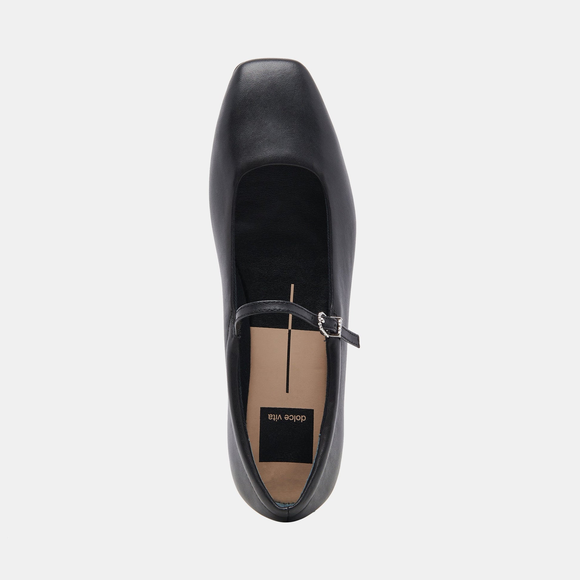 Dolce Vita Reyes Wide Ballet Flats Black Leather | Leather Ballet Flats
 – Dolce Vita