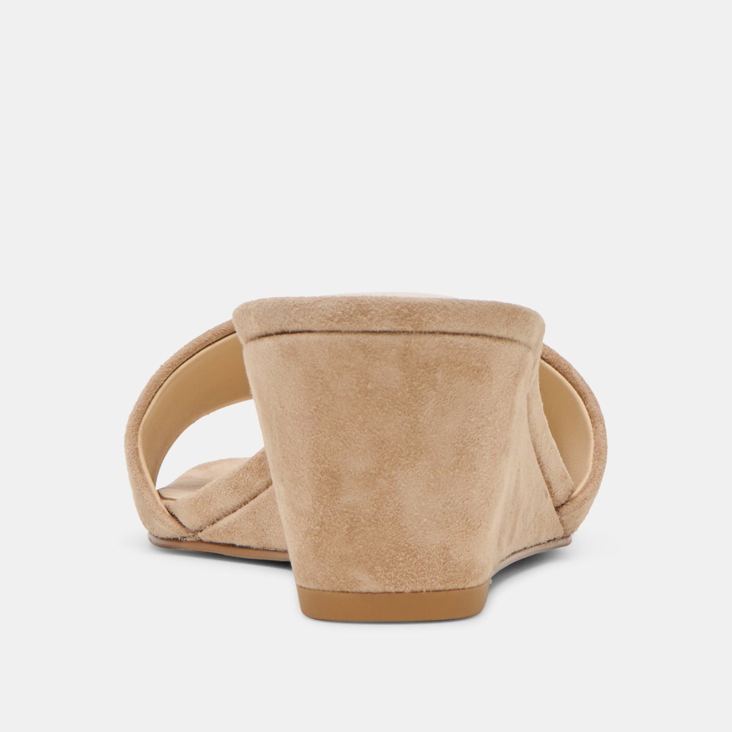 Dolce Vita Qaily Wide Camel Suede Wedges