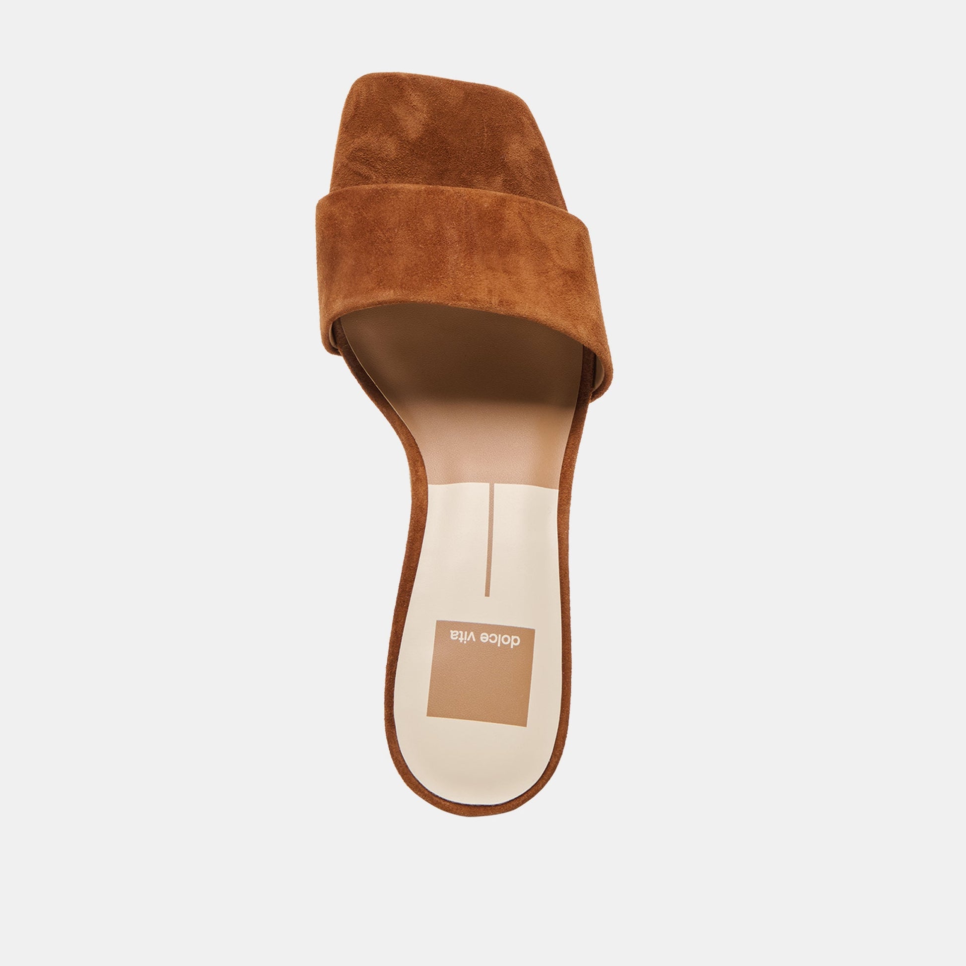 Dolce Vita Qaily Wide Brown Suede Wedges