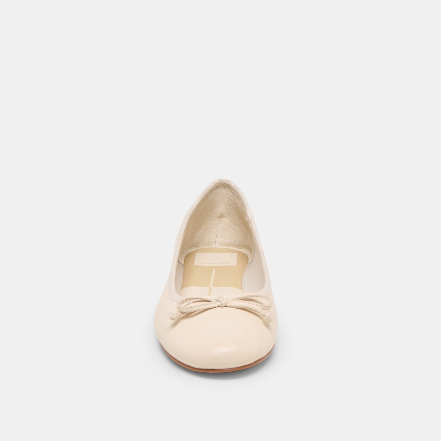 Dolce Vita Ritla Wide Bone Leather Ballet Flats