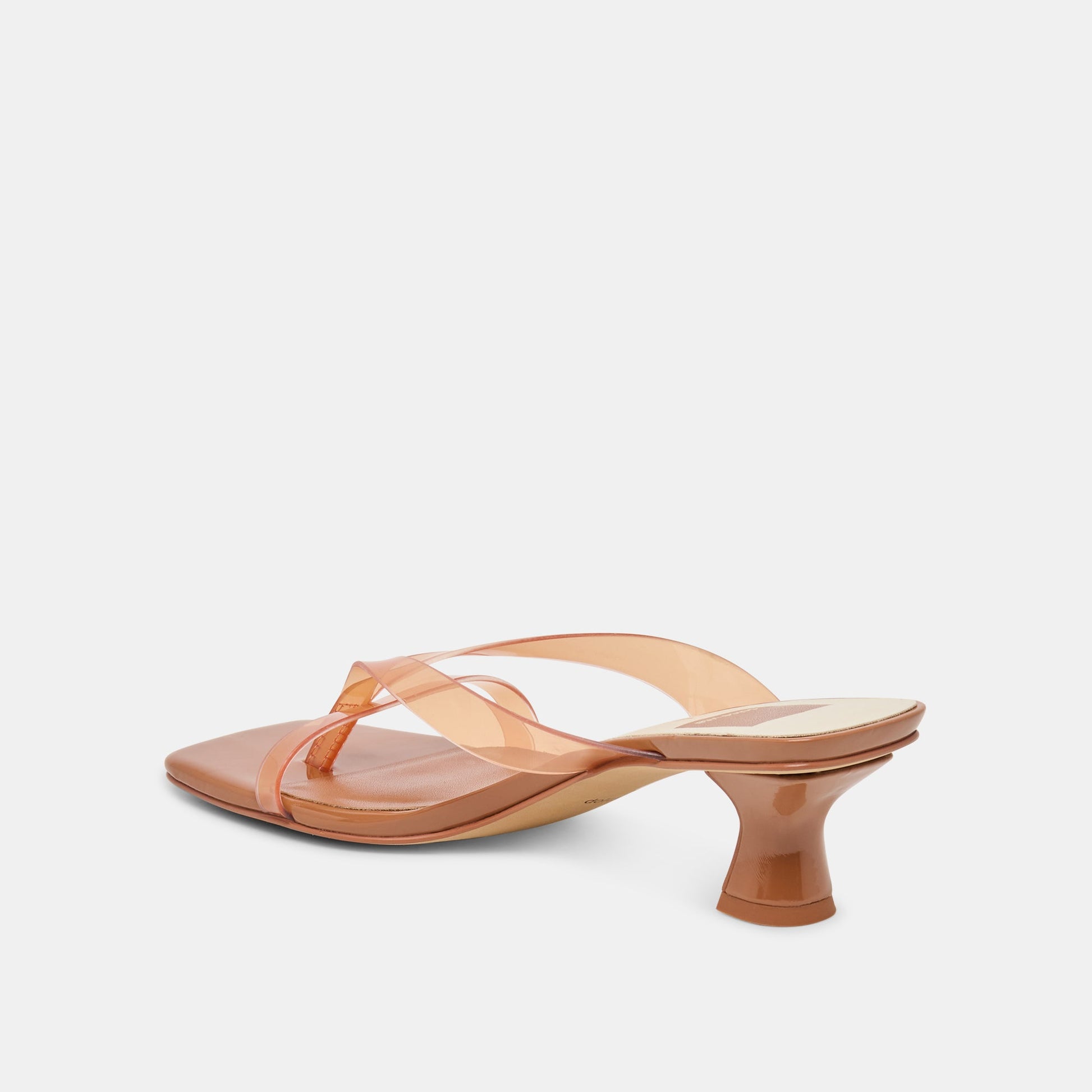 Dolce Vita Brevel Vinyl Wide Whiskey Jelly Heels