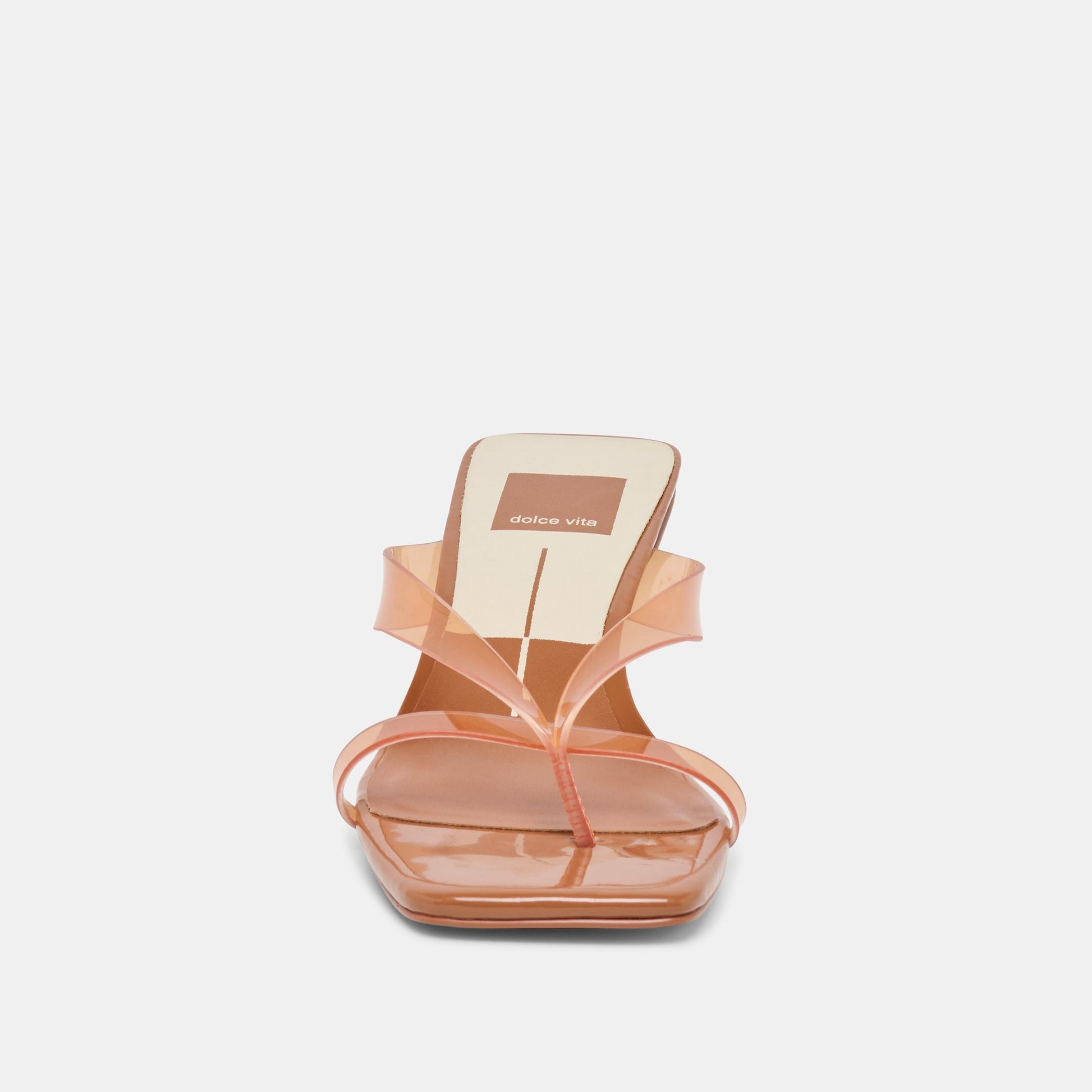 Dolce Vita Brevel Vinyl Wide Whiskey Jelly Heels