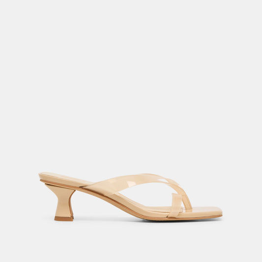 Dolce Vita Brevel Vinyl Wide Praline Jelly Heels