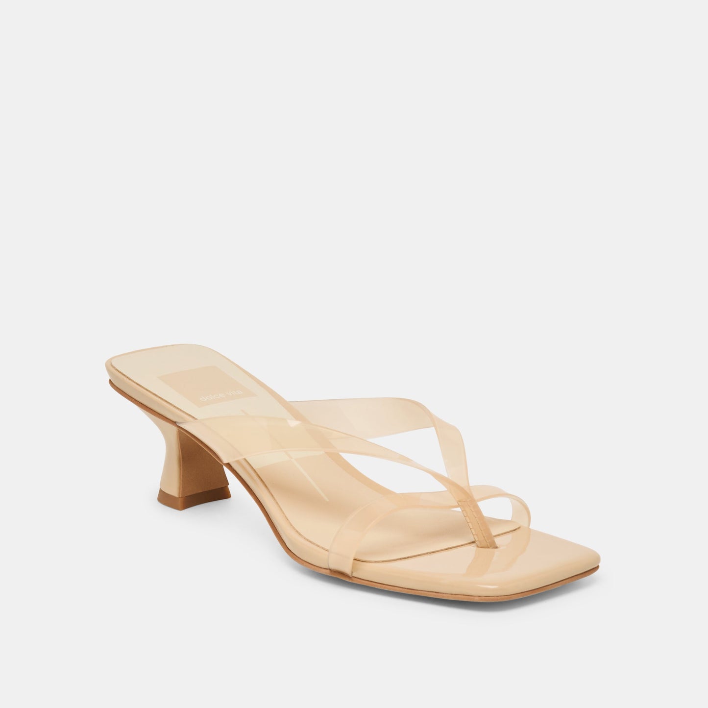 Dolce Vita Brevel Vinyl Wide Praline Jelly Heels