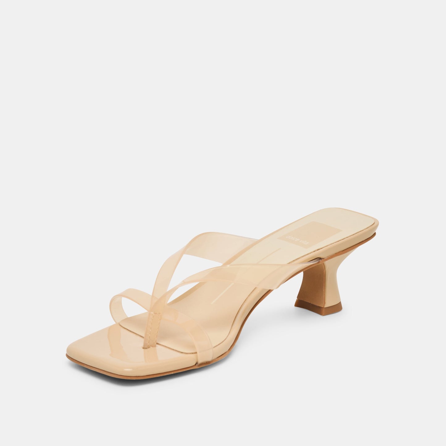 Dolce Vita Brevel Vinyl Wide Praline Jelly Heels