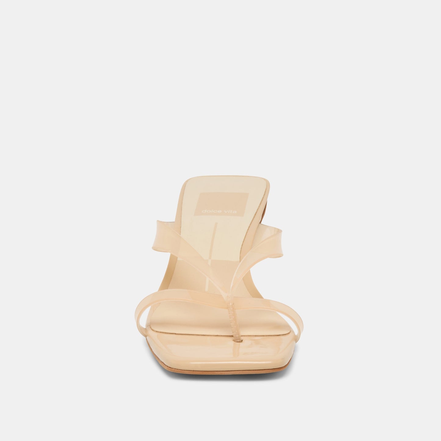 Dolce Vita Brevel Vinyl Wide Praline Jelly Heels