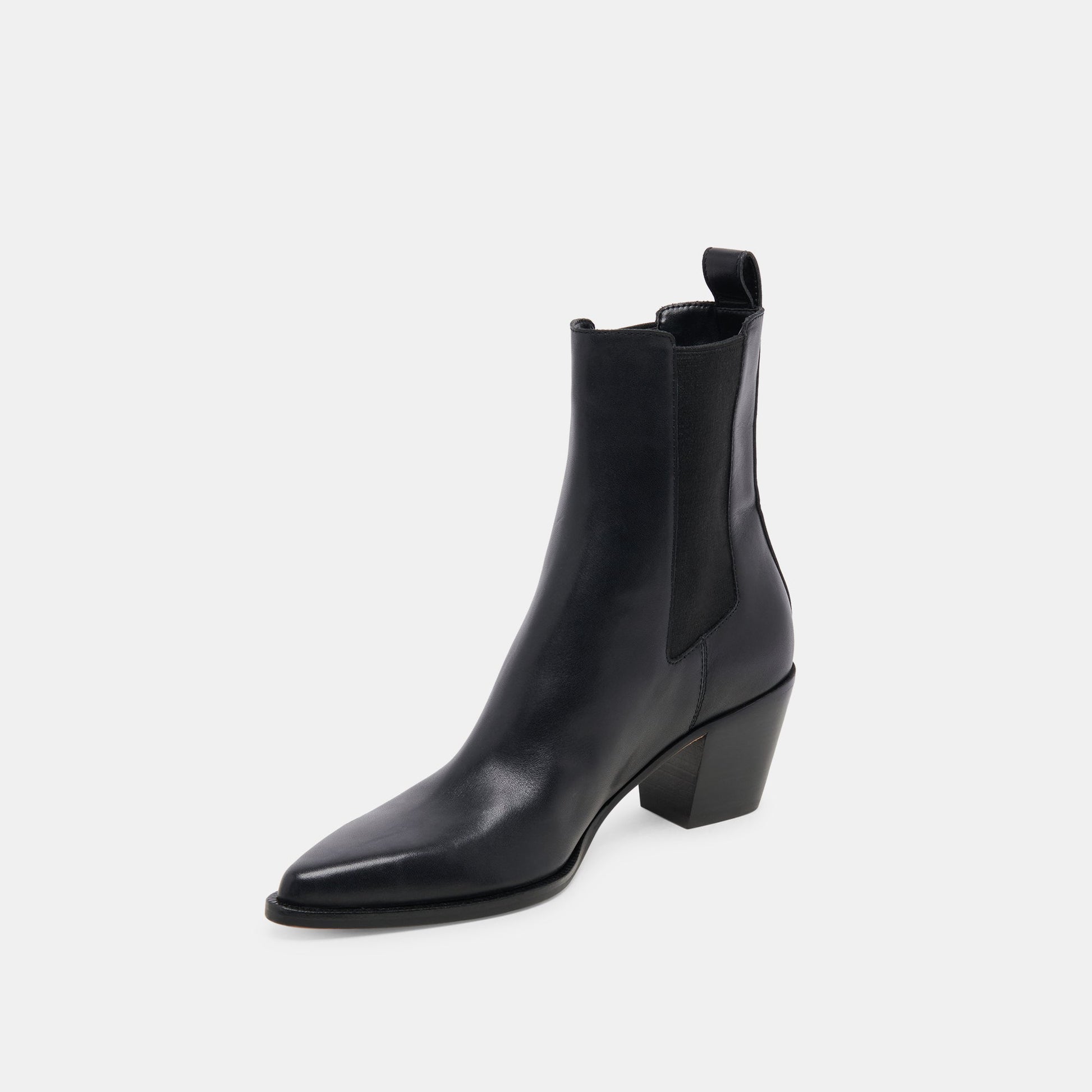 Dolce Vita SHADIE H2O WIDE BOOTIES BLACK LEATHER
 – Dolce Vita