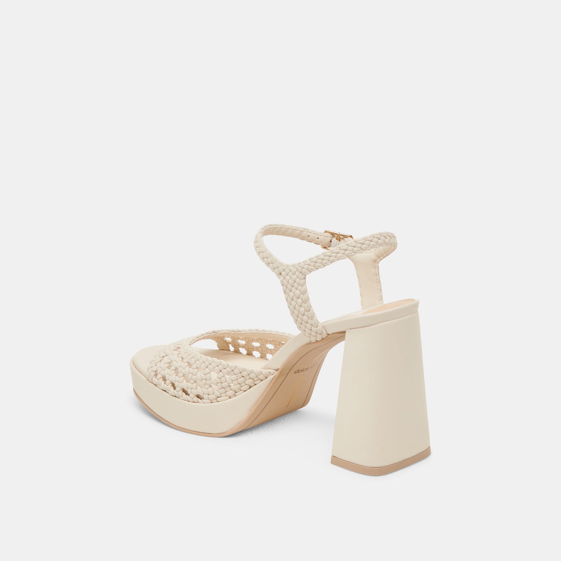Dolce Vita PEYTEN WIDE HEELS CREME WOVEN STELLA
 – Dolce Vita