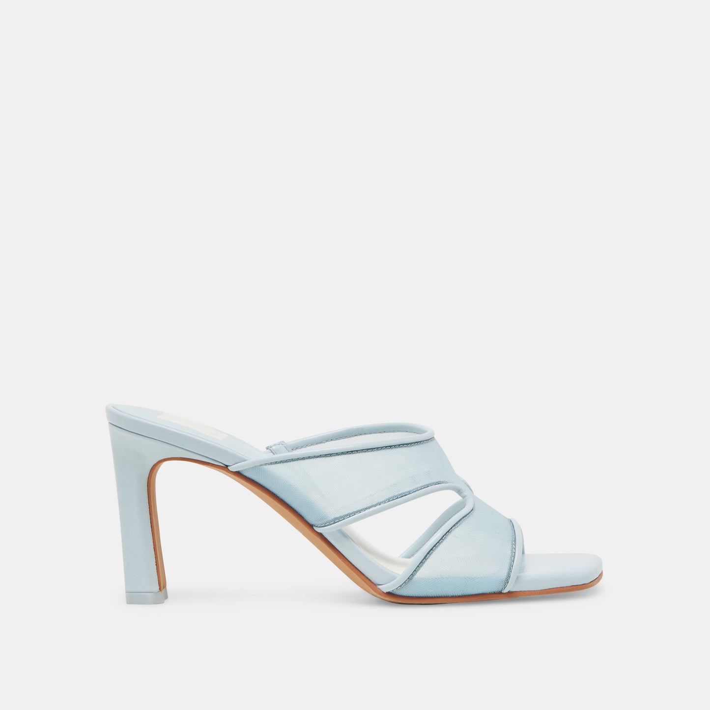 Dolce Vita Gitel Wide Ice Blue Mesh Heels