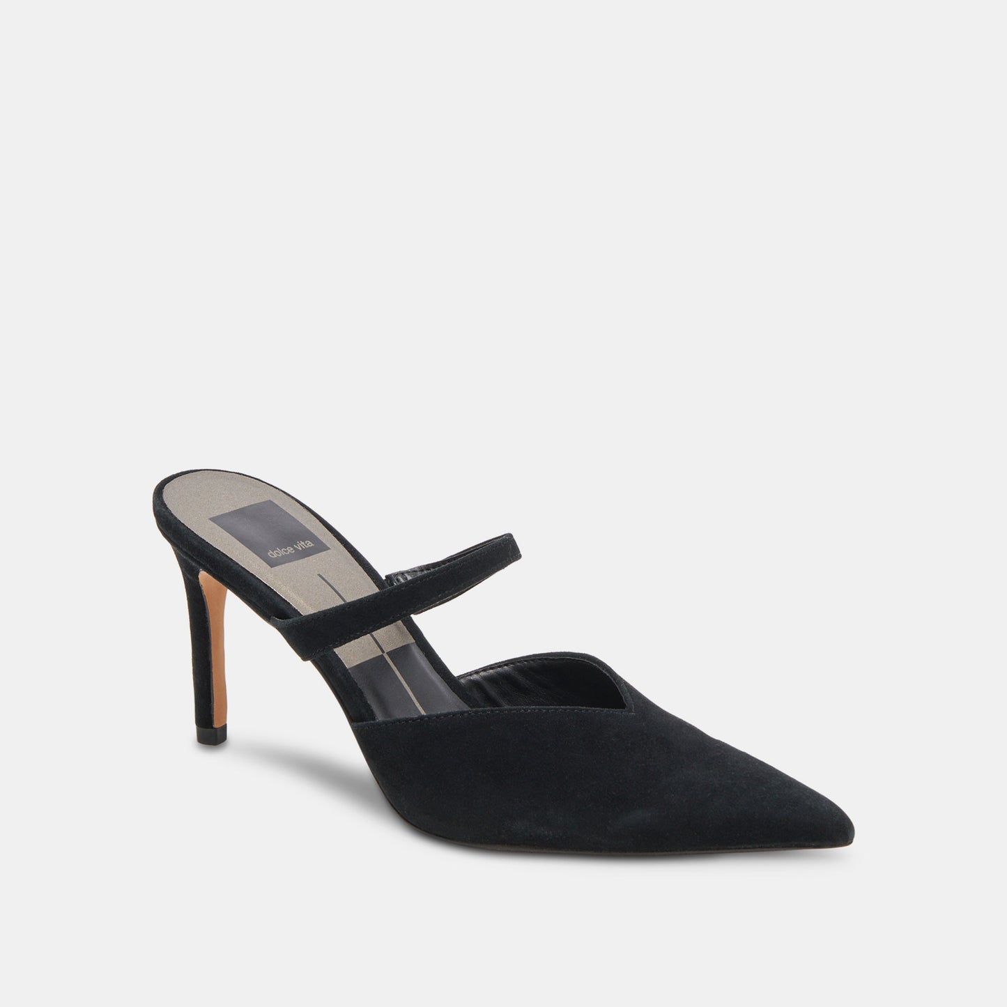 Dolce Vita KANIKA WIDE HEELS ONYX SUEDE
 – Dolce Vita