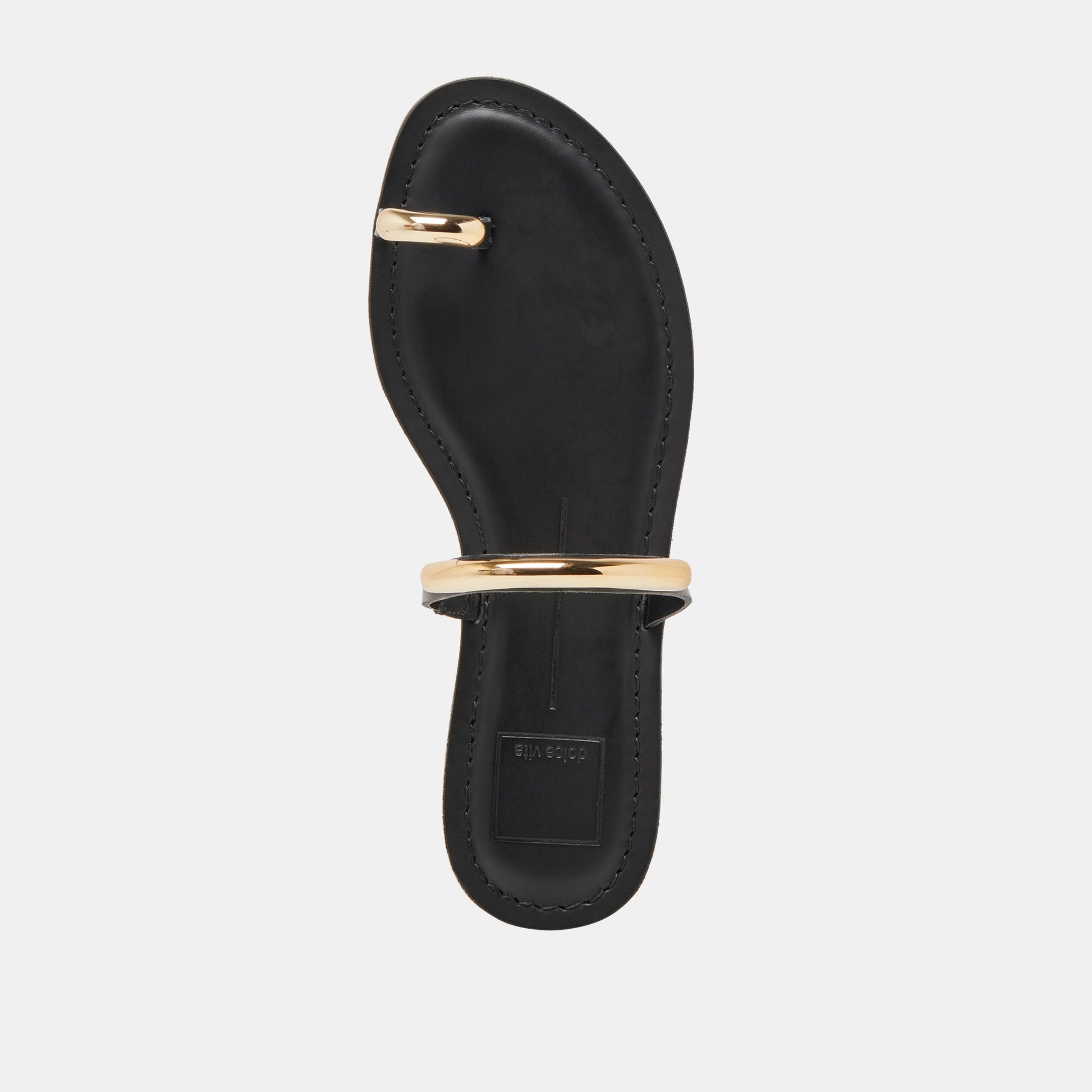 Dolce Vita WINK WIDE SANDALS BLACK LEATHER
 – Dolce Vita